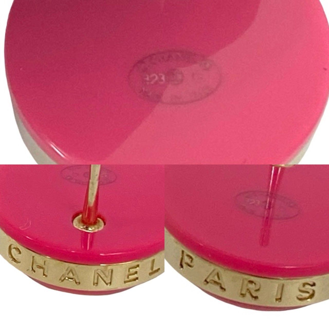 Chanel Chanel Chanel Coco Mark Earrings Metal Earrings DUTY FREE for USA Size ONE SIZE - 4 Thumbnail