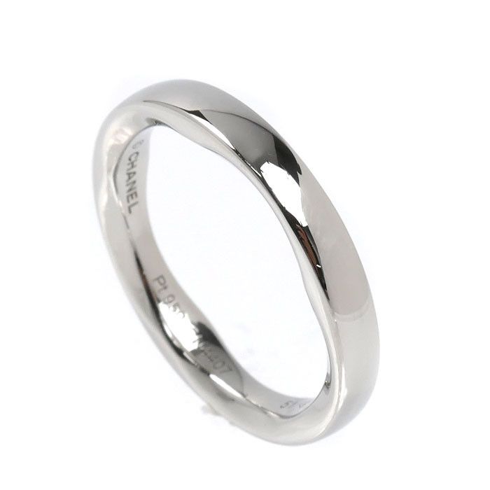 Chanel Chanel CHANEL Camelia Collection Pt950 Platinum Ring Precious Metal Ring J11884 DUTY FREE for USA Size ONE SIZE - 2 Thumbnail