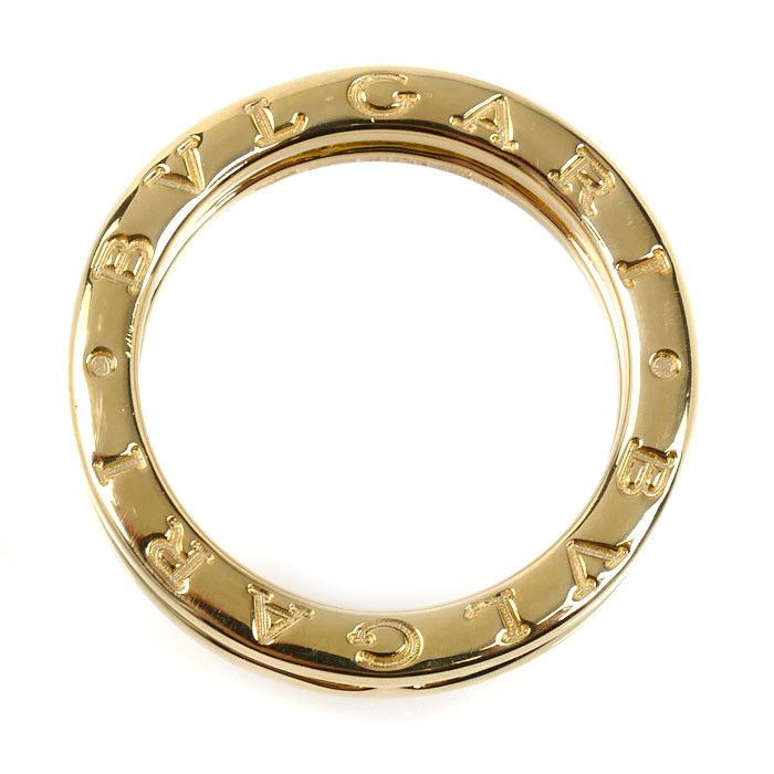 Bvlgari BVLGARI B-zero1 Au750 Diamond Ring Size 13 Precious Metal Ring DUTY FREE for USA