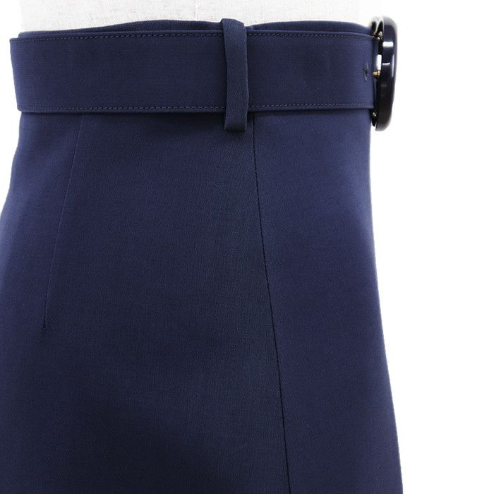 Gucci Gucci Gucci GG Interlocking Wool Silk Skirt Textile Skirts DUTY FREE for USA Size ONE SIZE - 5 Thumbnail
