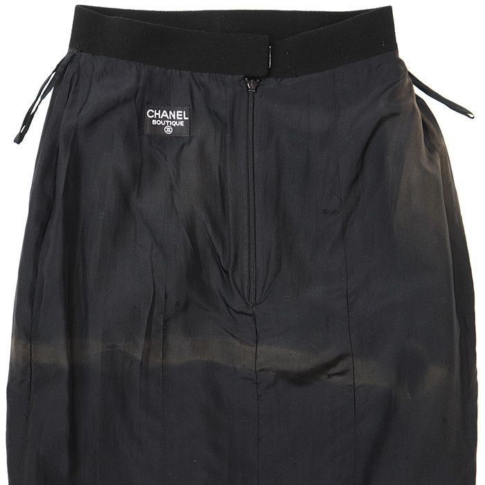 Chanel Chanel Chanel Boutique Tweed Skirt Textile Skirts DUTY FREE for USA Size ONE SIZE - 7 Thumbnail