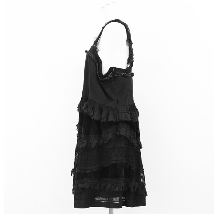 Chanel Chanel CHANEL 07A P31447 Viscose Rayon Stretch Mesh Dress Textile Dresses 07A P31447 DUTY FREE for USA Size ONE SIZE - 5 Thumbnail
