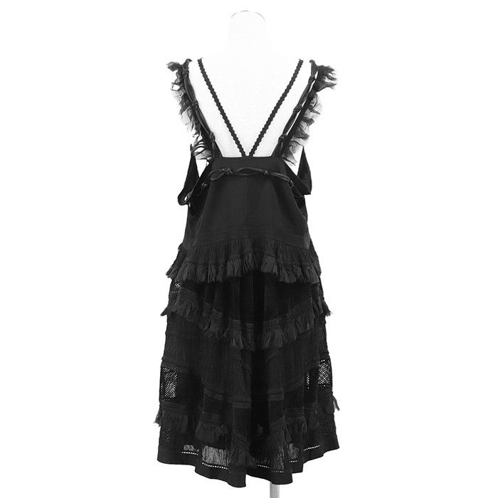 Chanel Chanel CHANEL 07A P31447 Viscose Rayon Stretch Mesh Dress Textile Dresses 07A P31447 DUTY FREE for USA Size ONE SIZE - 7 Thumbnail
