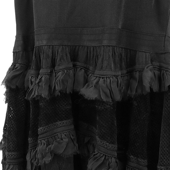 Chanel Chanel CHANEL 07A P31447 Viscose Rayon Stretch Mesh Dress Textile Dresses 07A P31447 DUTY FREE for USA Size ONE SIZE - 14 Thumbnail