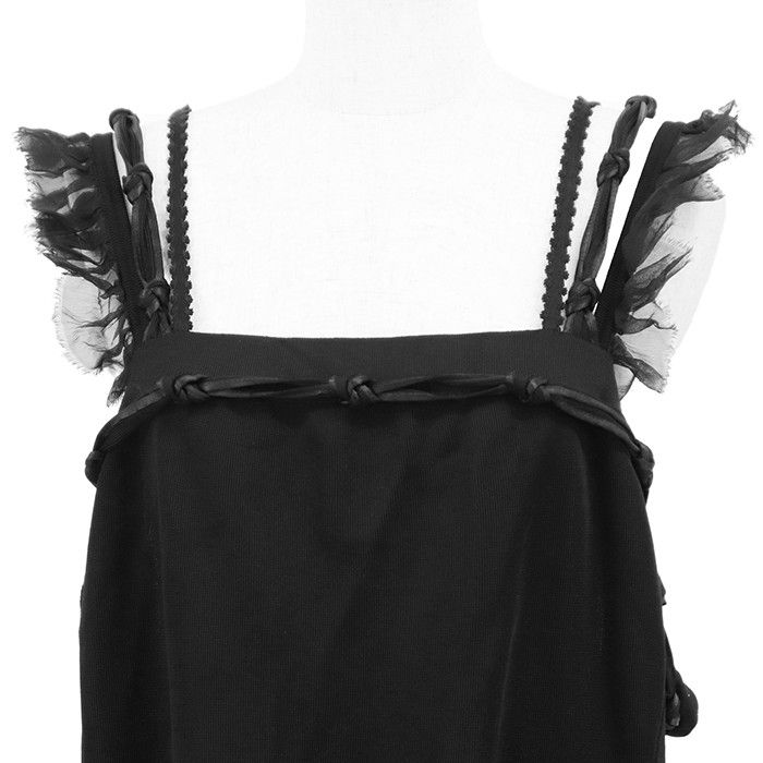 Chanel Chanel CHANEL 07A P31447 Viscose Rayon Stretch Mesh Dress Textile Dresses 07A P31447 DUTY FREE for USA Size ONE SIZE - 2 Thumbnail