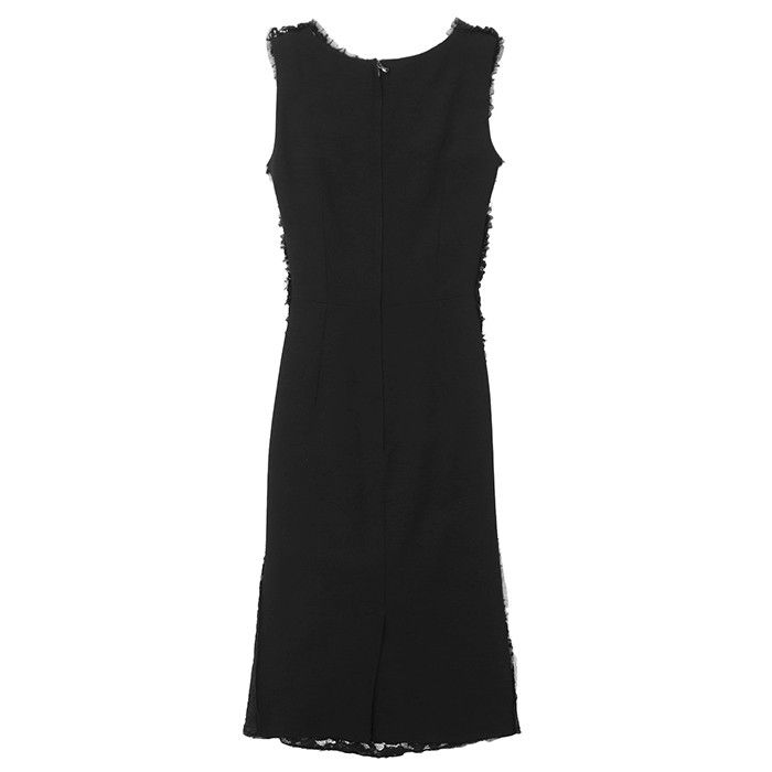 Dolce & Gabbana Dolce & Gabbana Dolce&Gabbana Floral Lace Combination Dress Textile Dresses DUTY FREE for USA Size ONE SIZE - 3 Thumbnail