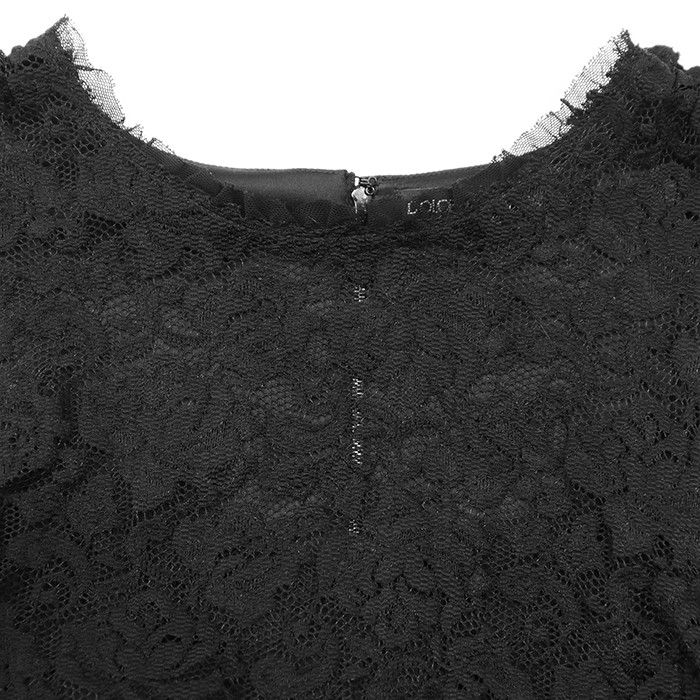 Dolce & Gabbana Dolce & Gabbana Dolce&Gabbana Floral Lace Combination Dress Textile Dresses DUTY FREE for USA Size ONE SIZE - 2 Thumbnail