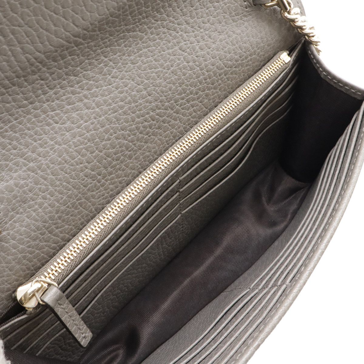 Gucci Gucci Gucci Interlocking G Leather 2way Chain Wallet Leather Long Wallet 510314 DUTY FREE for USA Size ONE SIZE - 6 Thumbnail