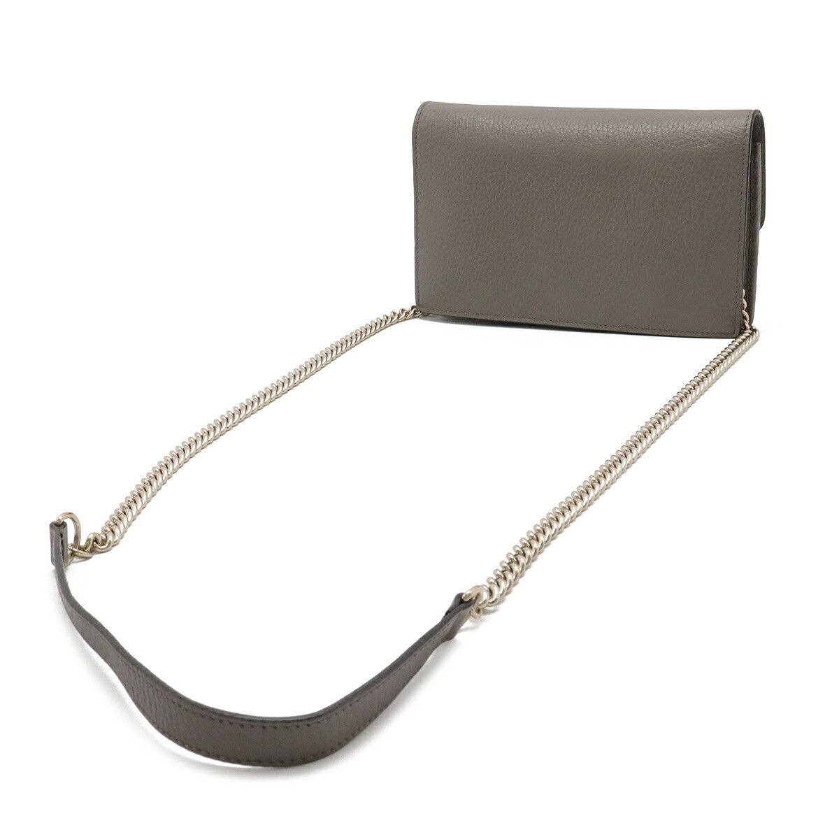 Gucci Gucci Gucci Interlocking G Leather 2way Chain Wallet Leather Long Wallet 510314 DUTY FREE for USA Size ONE SIZE - 2 Thumbnail