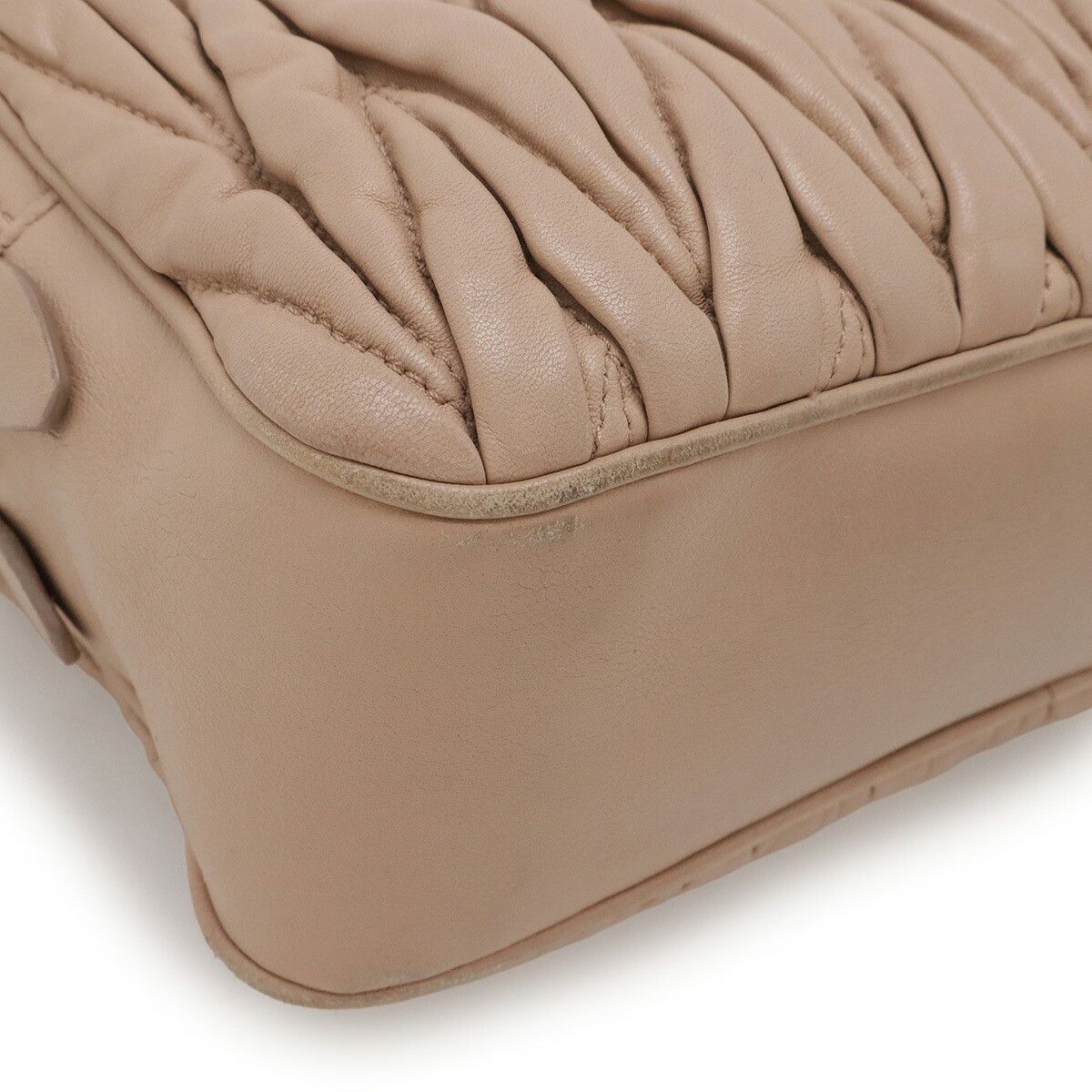 Miu Miu Miu Miu Miu Miu Matelassé Leather 2way Shoulder Bag Leather Shoulder Bag 5BH539 DUTY FREE for USA Size ONE SIZE - 3 Thumbnail