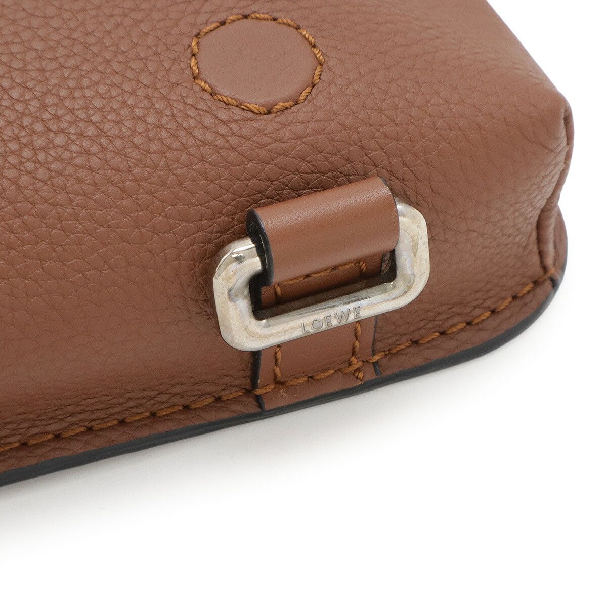 Loewe Loewe Loewe Anagram Leather 2way Shoulder Bag Leather Belt Bag 317.12AB234 DUTY FREE for USA Size ONE SIZE - 7 Thumbnail
