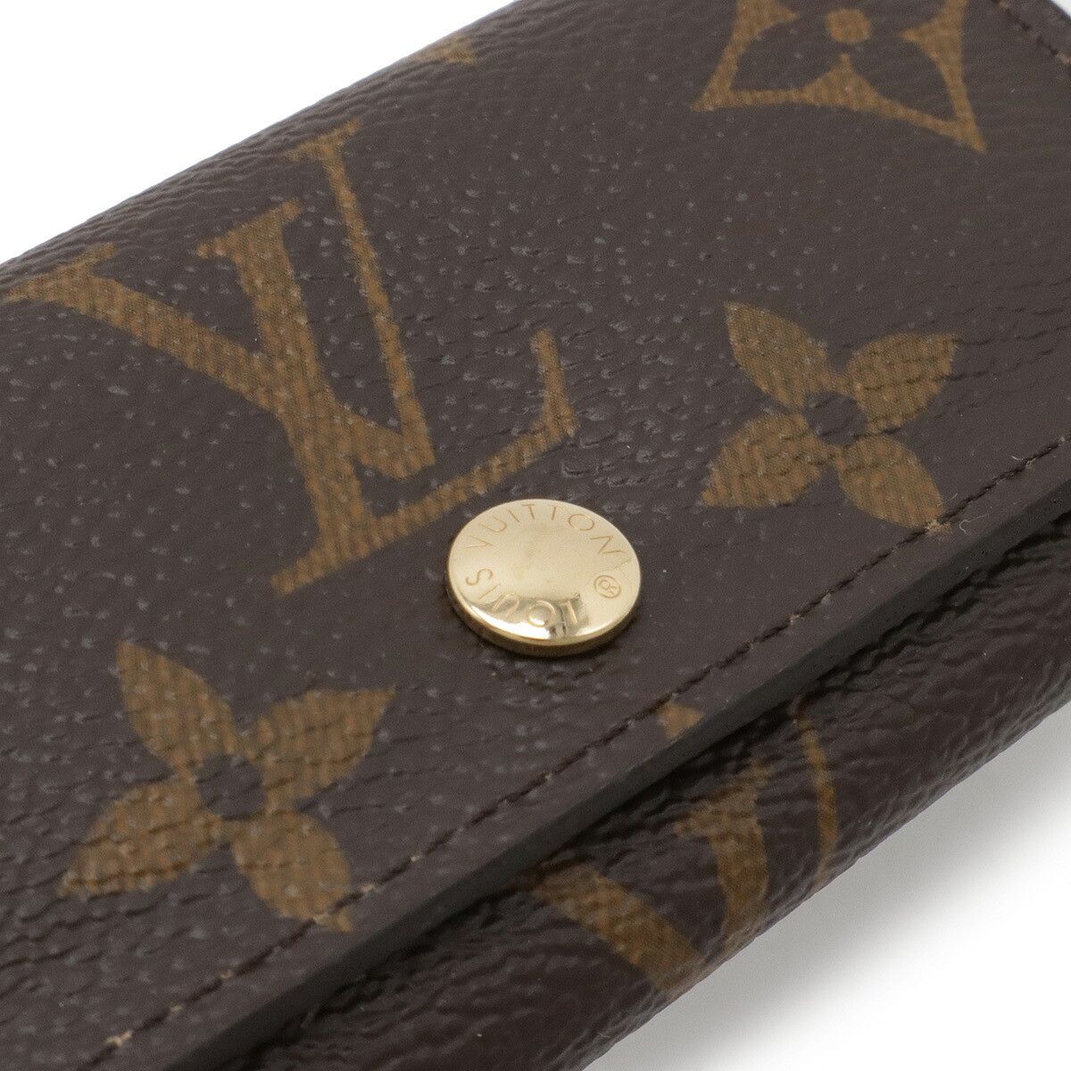 Louis Vuitton Louis Vuitton Louis Vuitton Monogram 4 Key Case Textile Key case M62631 DUTY FREE for USA Size ONE SIZE - 4 Thumbnail