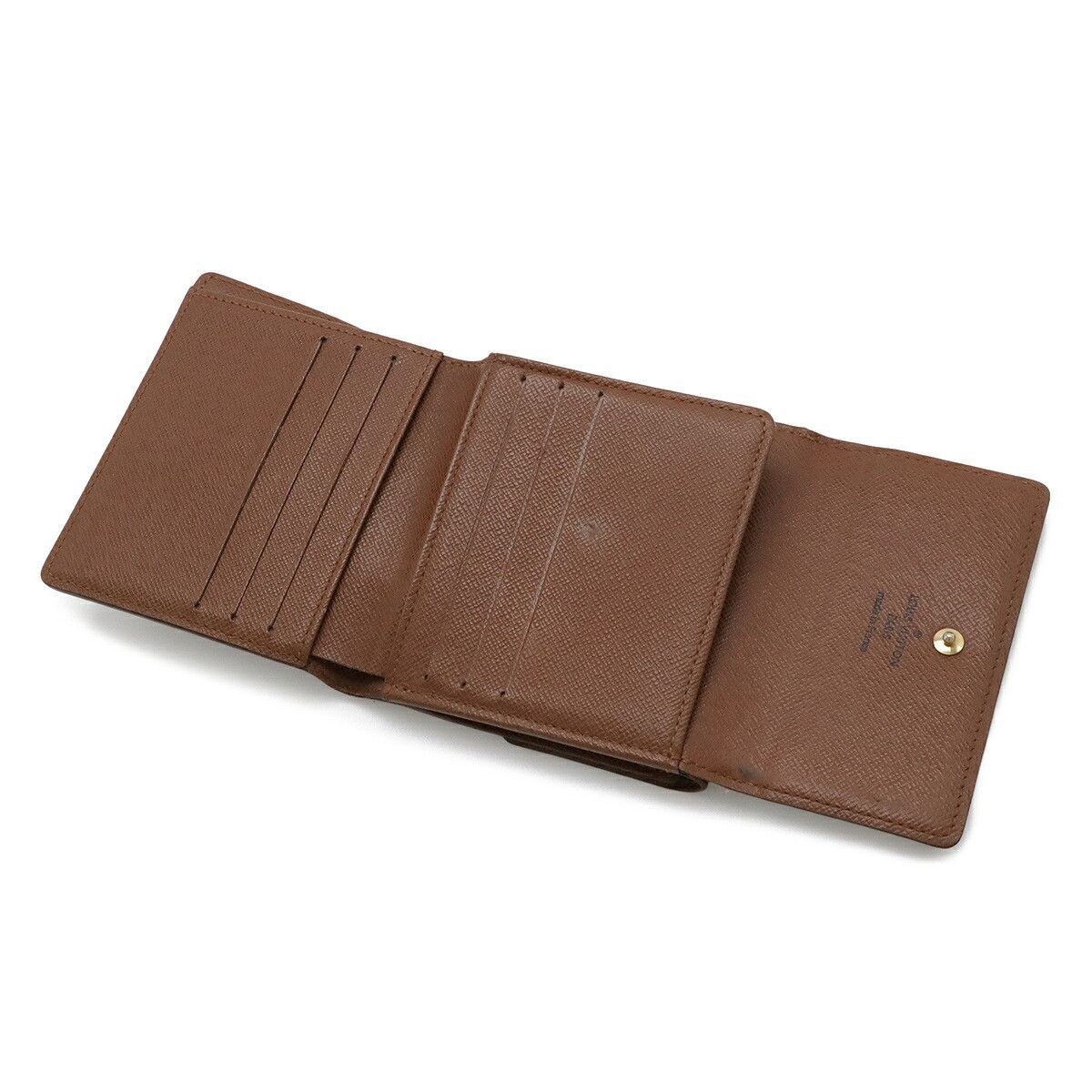 Louis Vuitton Louis Vuitton Louis Vuitton Portefeuille Elise Monogram Wallet Textile Short Wallet M61654 DUTY FREE for USA Size ONE SIZE - 5 Thumbnail