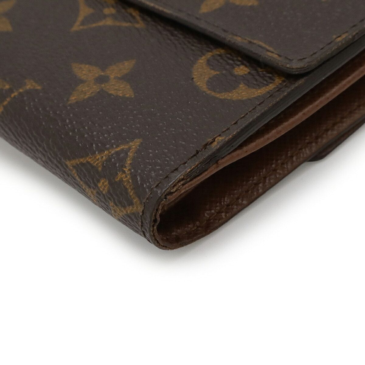 Louis Vuitton Louis Vuitton Louis Vuitton Portefeuille Elise Monogram Wallet Textile Short Wallet M61654 DUTY FREE for USA Size ONE SIZE - 3 Thumbnail