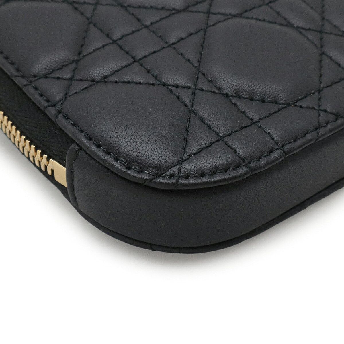 Dior Dior Christian Dior Lady Dior Call'in Dior Leather Phone Holder Leather Phonecase DUTY FREE for USA Size ONE SIZE - 3 Thumbnail
