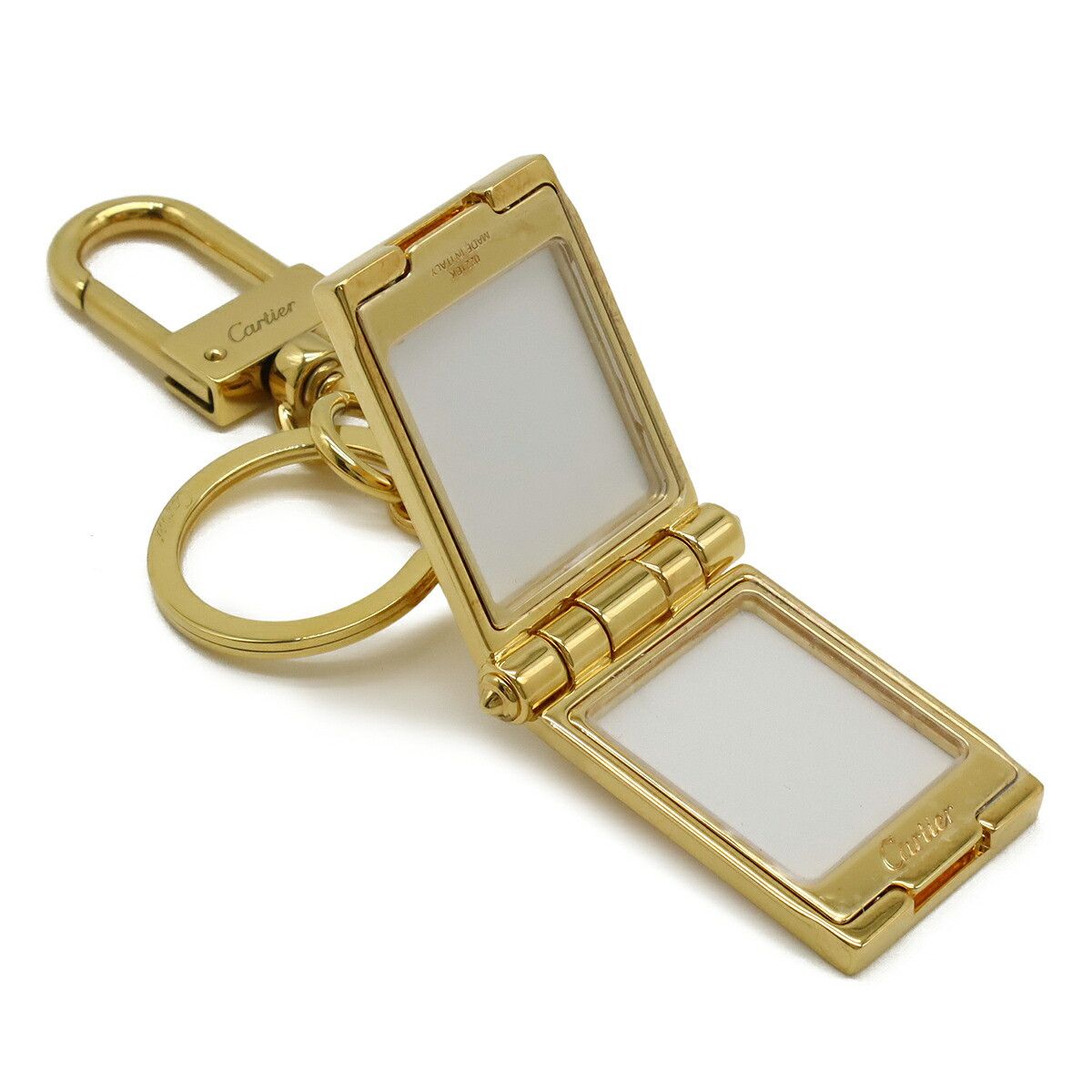 Cartier Cartier Cartier Diabolo de Cartier Photo Frame Keyring Bag Charm Metal Key Chain DUTY FREE for USA Size ONE SIZE - 4 Thumbnail