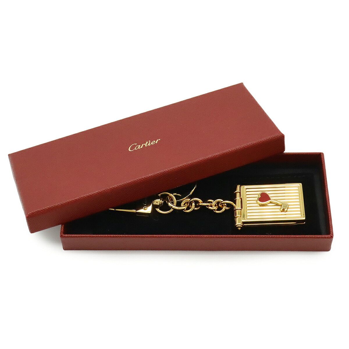 Cartier Cartier Cartier Diabolo de Cartier Photo Frame Keyring Bag Charm Metal Key Chain DUTY FREE for USA Size ONE SIZE - 6 Thumbnail