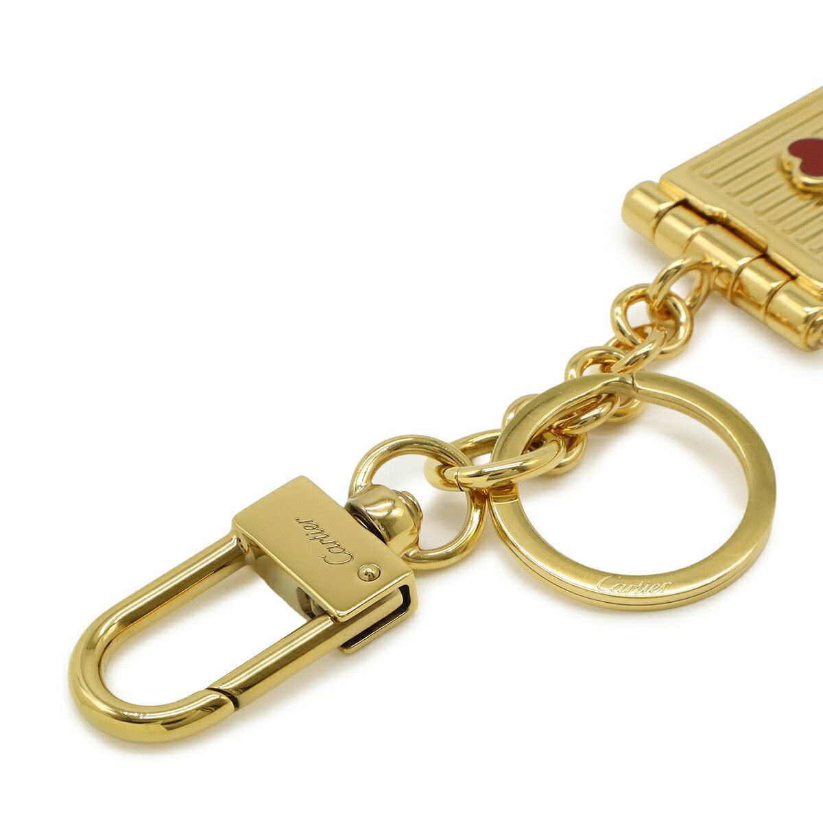 Cartier Cartier Cartier Diabolo de Cartier Photo Frame Keyring Bag Charm Metal Key Chain DUTY FREE for USA Size ONE SIZE - 5 Thumbnail