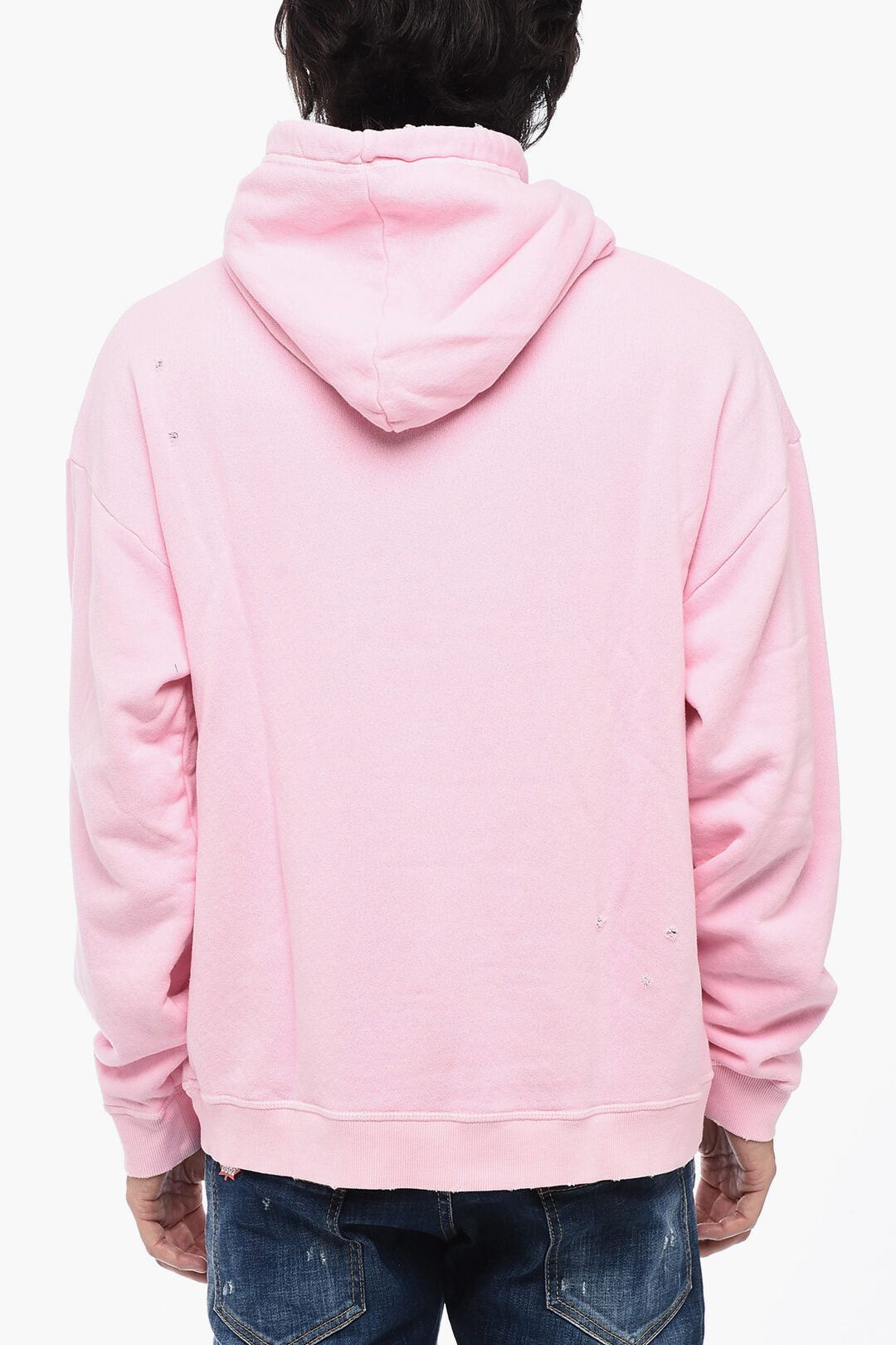 Dsquared2 Vintage-Effect Hoodie with Patch Pocket Size US S / EU 44-46 / 1 - 2 Thumbnail