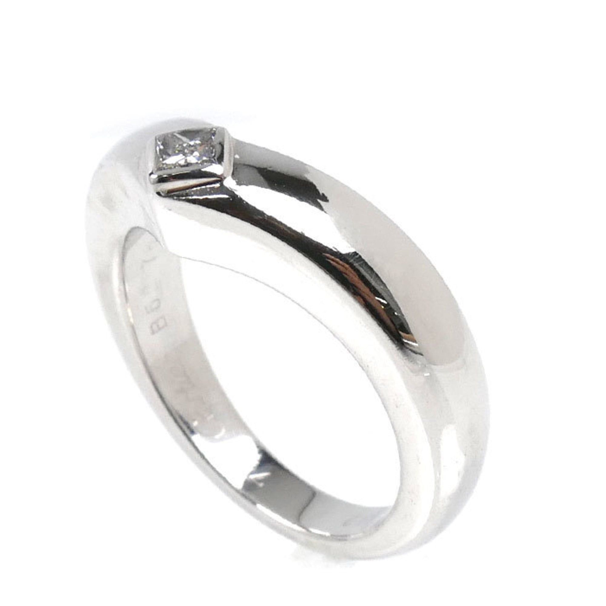 Cartier CARTIER 18KWG White Gold Triandre Diamond Ring, 48 Diamonds, 7.9g, Women's Size ONE SIZE - 2 Thumbnail
