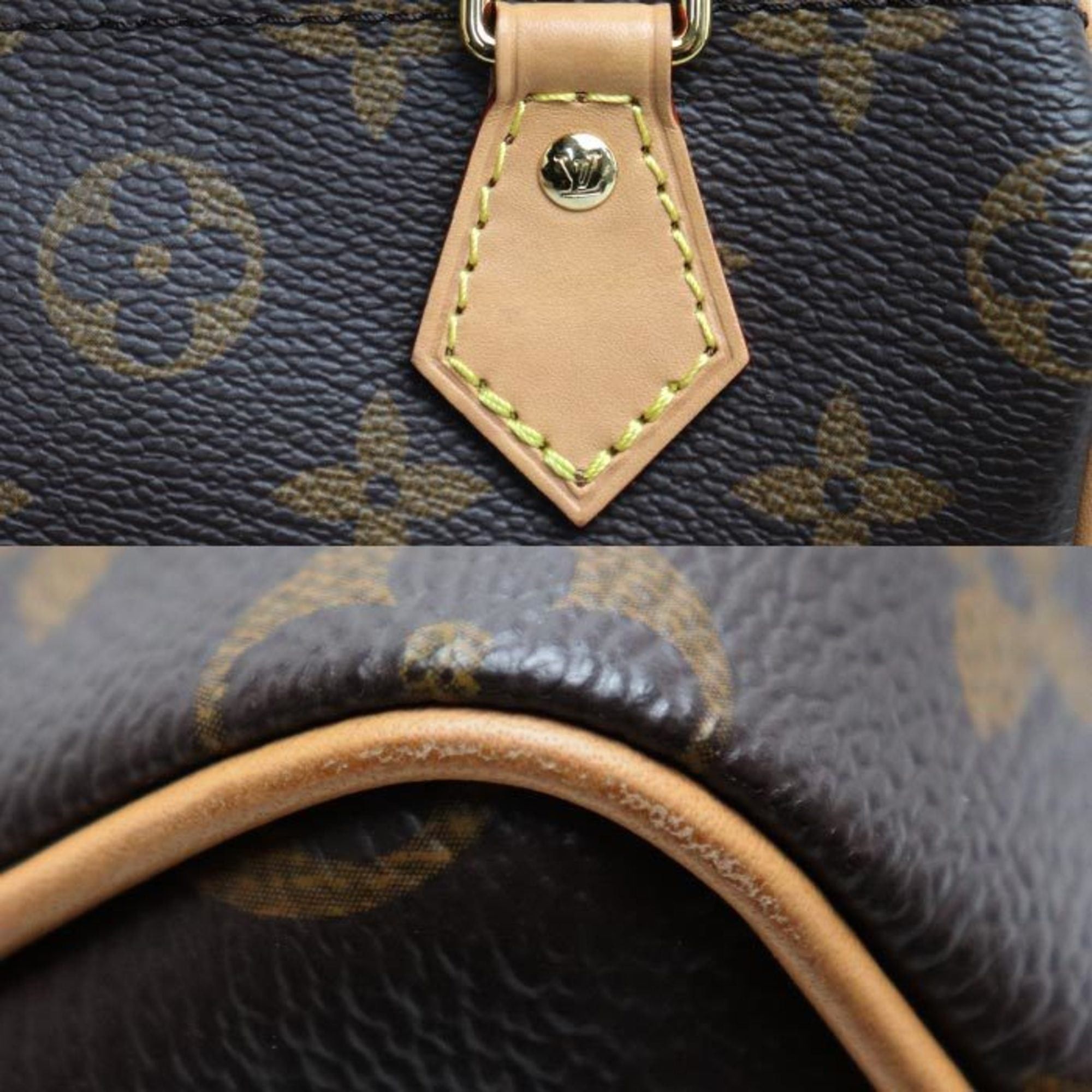 Louis Vuitton Louis Vuitton Nano Speedy 2-Way Shoulder Bag Brown M81085 Women's Size ONE SIZE - 9 Thumbnail
