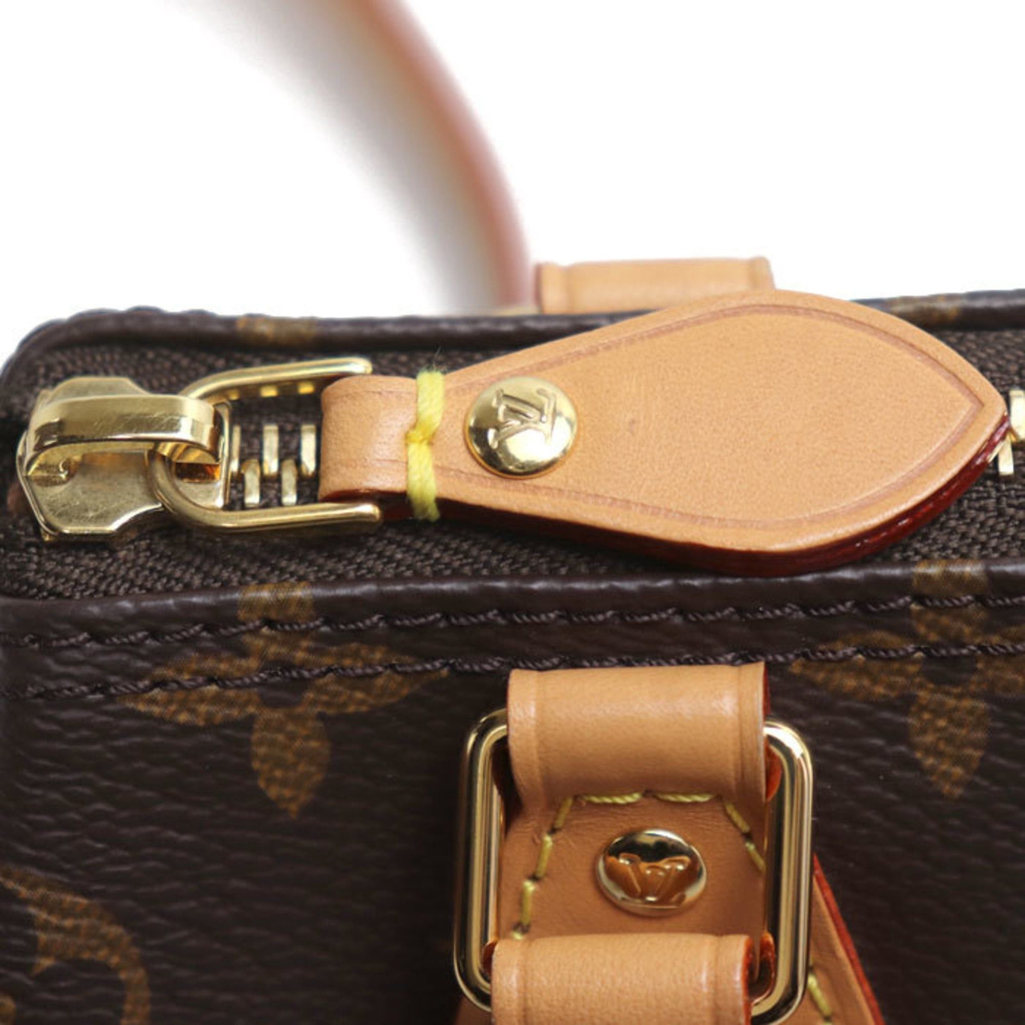 Louis Vuitton Louis Vuitton Nano Speedy 2-Way Shoulder Bag Brown M81085 Women's Size ONE SIZE - 8 Thumbnail