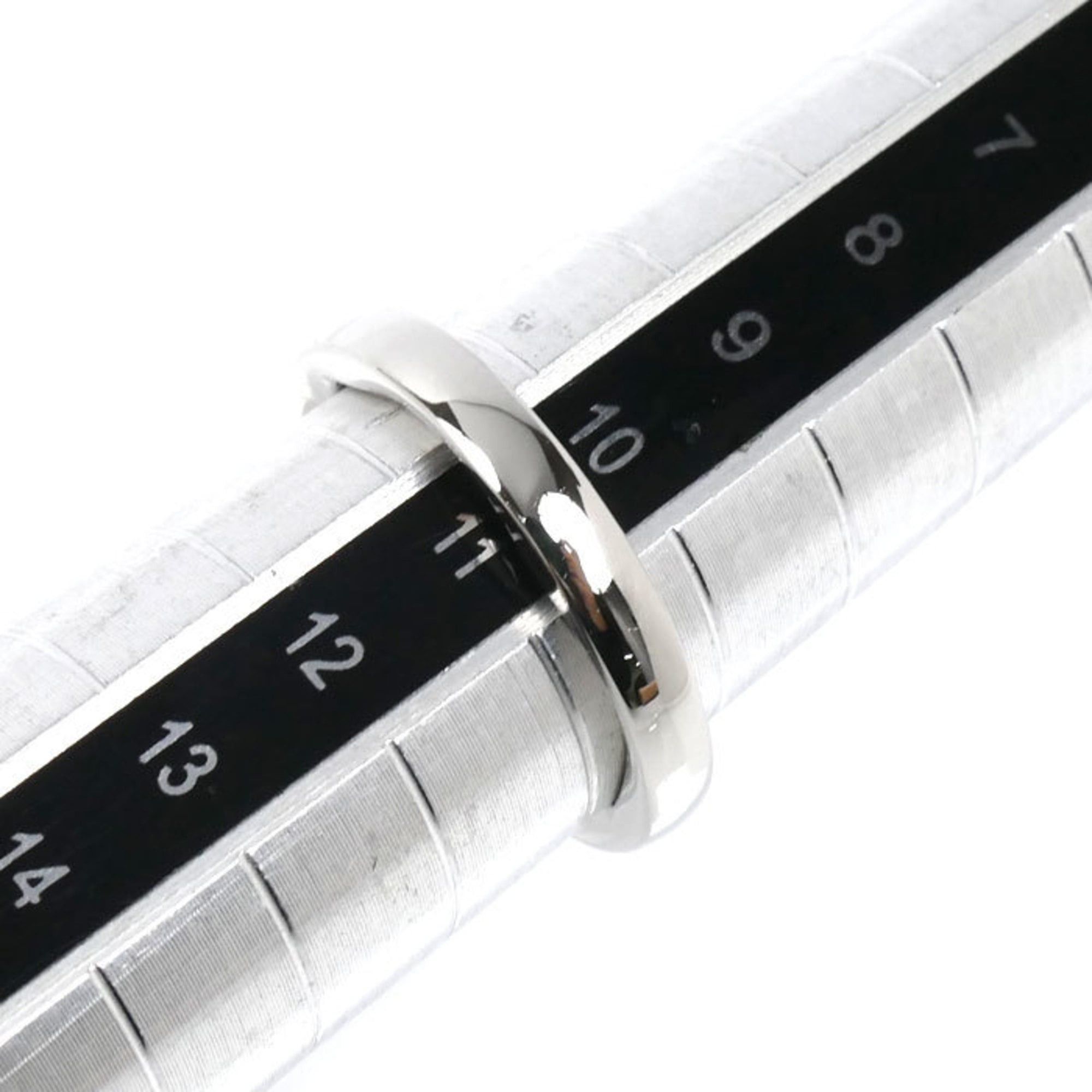 Chanel CHANEL Pt950 Platinum Camellia Collection Ring J11884 51 5.7g Women's Size ONE SIZE - 6 Thumbnail