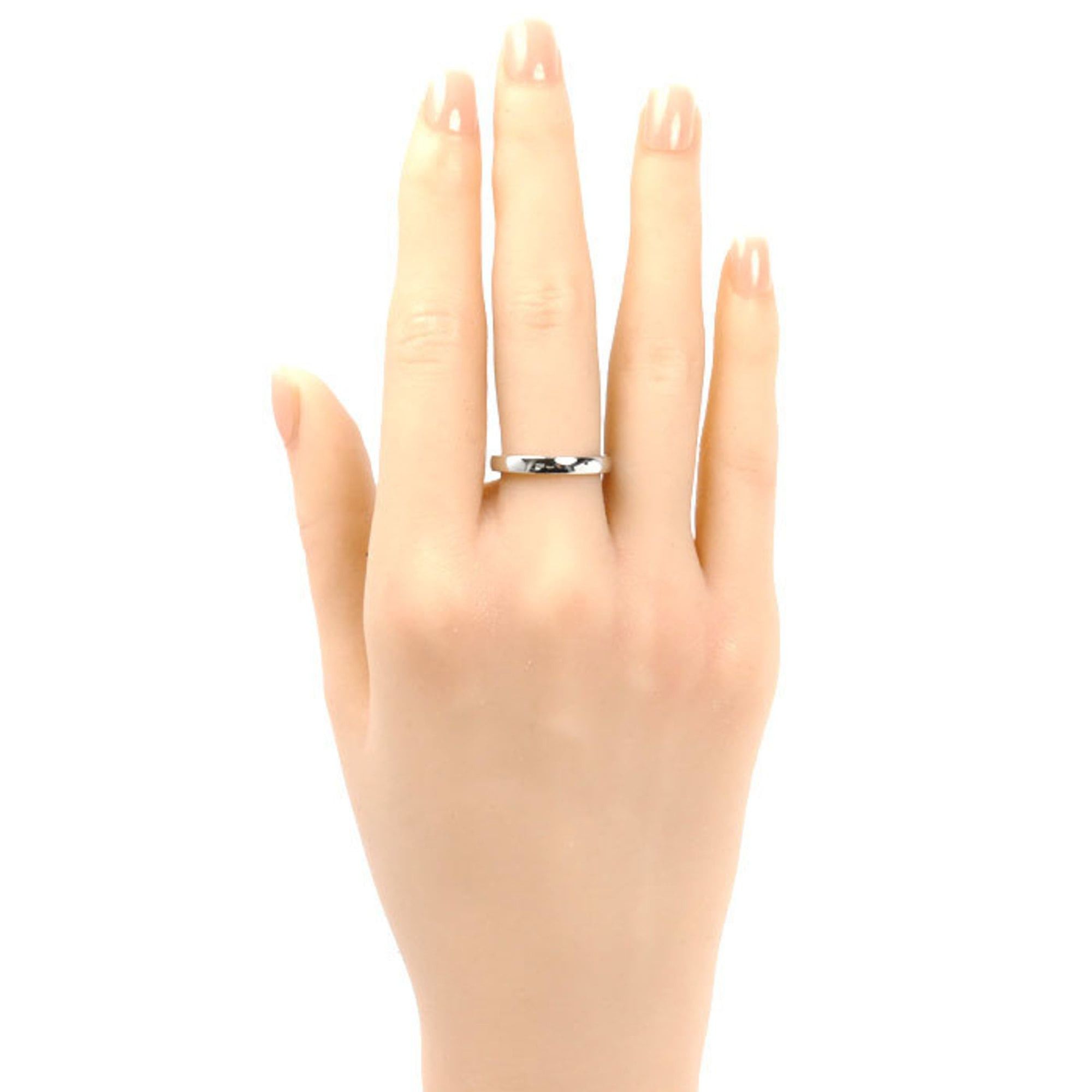 Chanel CHANEL Pt950 Platinum Camellia Collection Ring J11884 51 5.7g Women's Size ONE SIZE - 7 Thumbnail