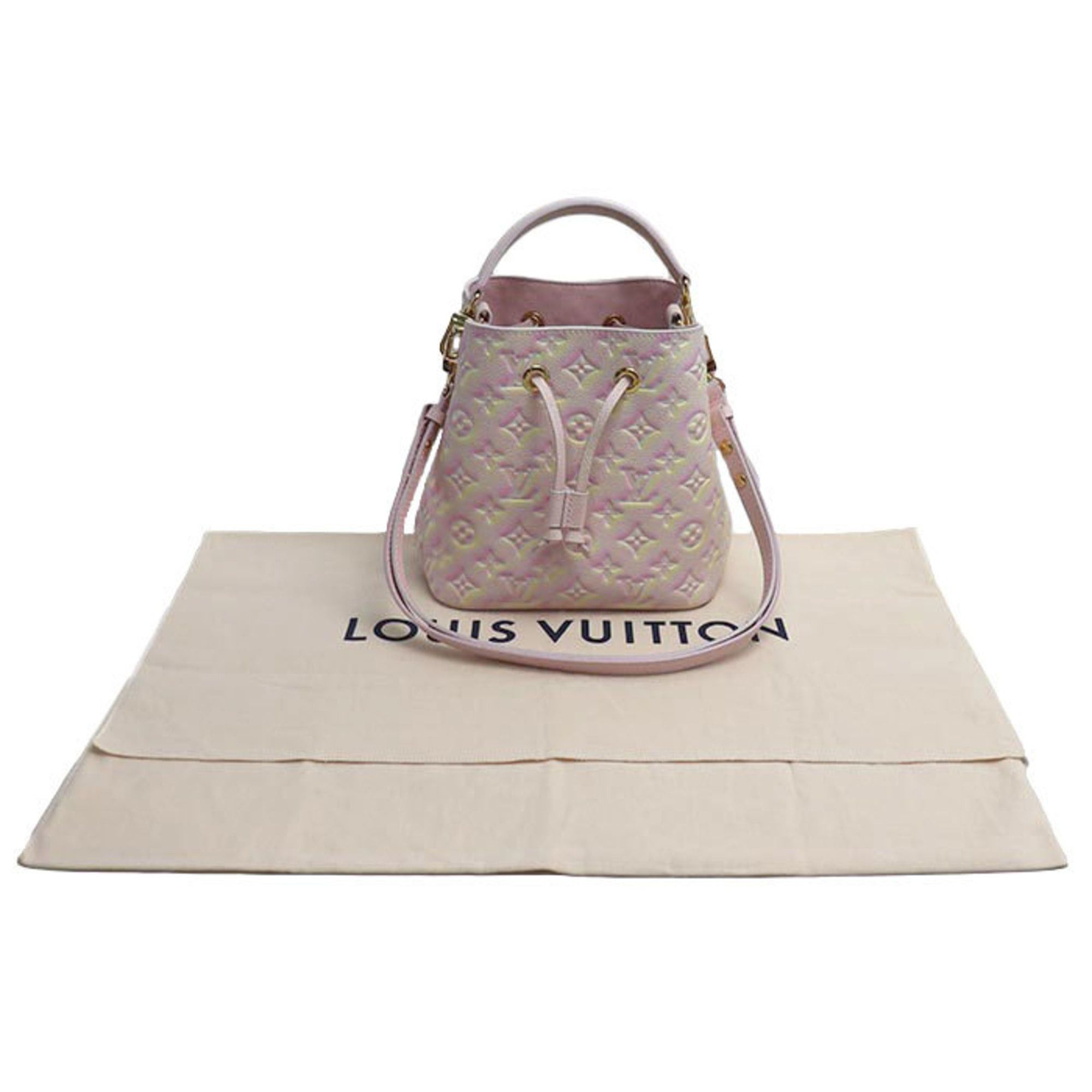 Louis Vuitton LOUIS VUITTON NeoNoe BB Summer Stardust 2-Way Shoulder Bag, Pink, M46174, Women's Size ONE SIZE - 8 Thumbnail