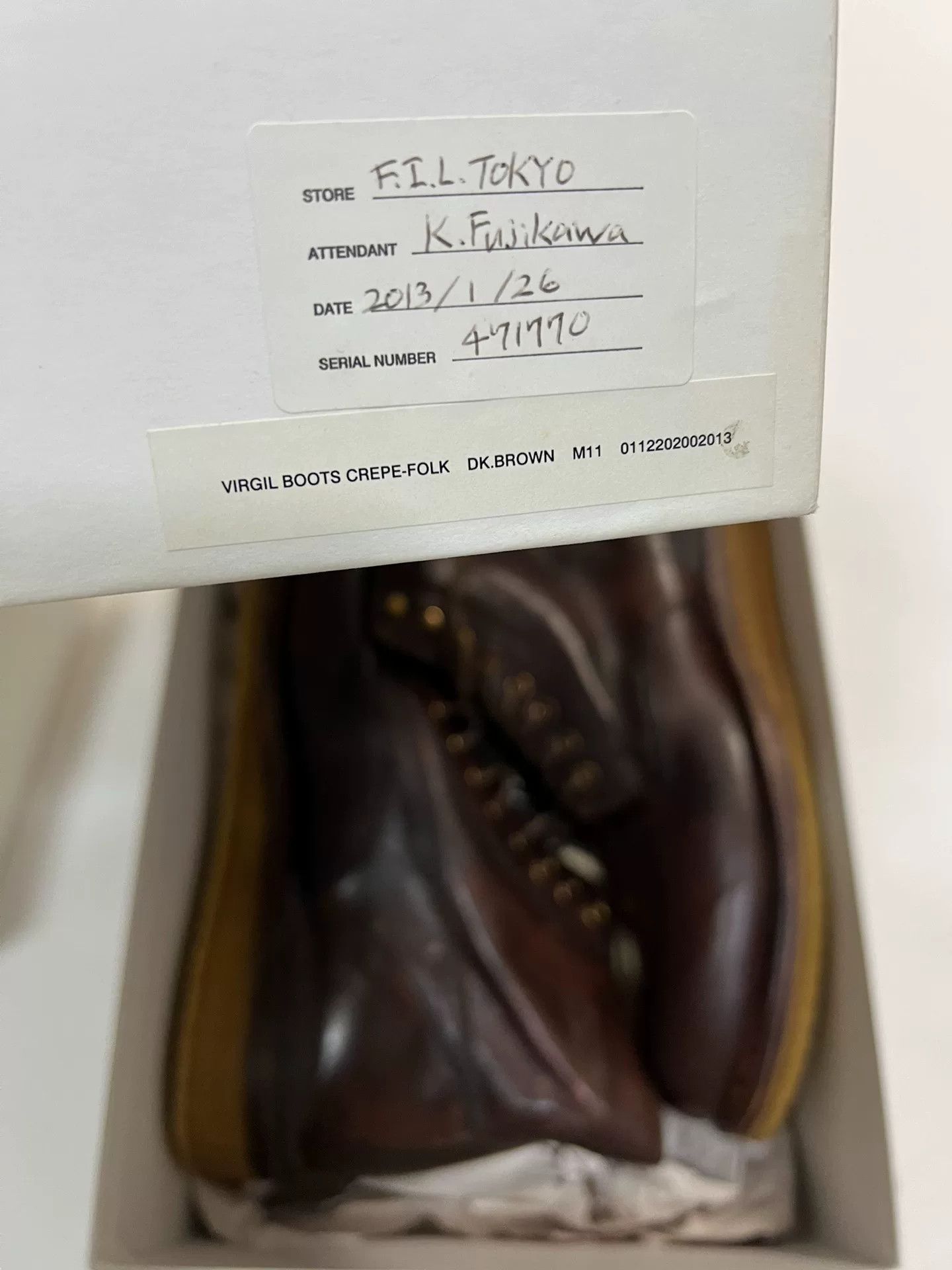 Visvim visvim 12AW Virgil Boots Crepe-Folk Size US 11 / EU 44 - 9 Thumbnail