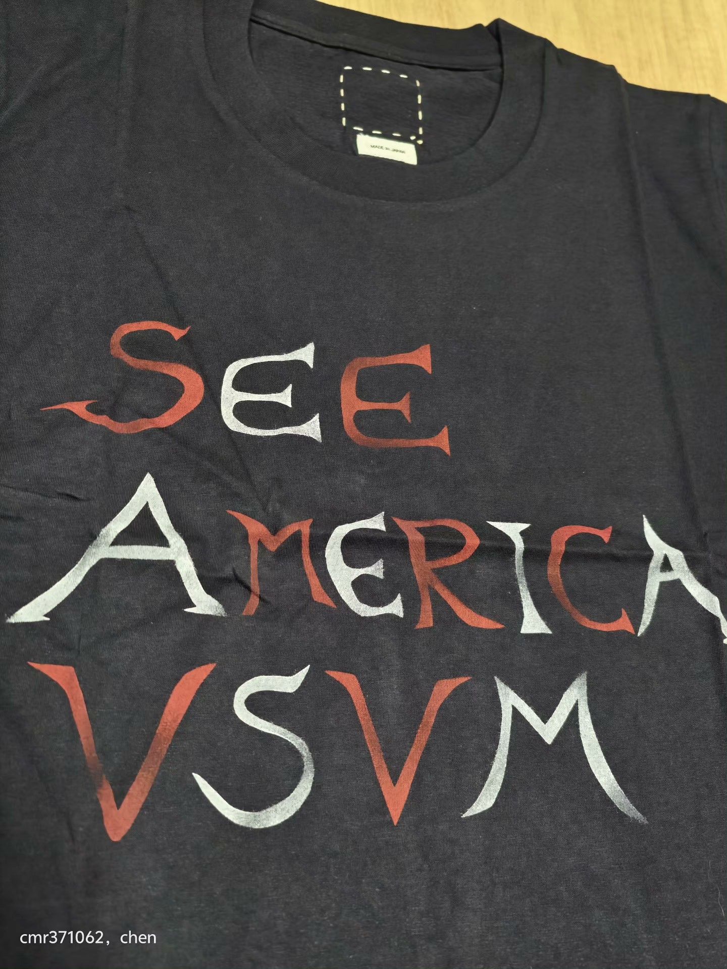 Visvim visvim 18aw Spot Stencil A-Line S/S Tee Size US L / EU 52-54 / 3 - 2 Thumbnail