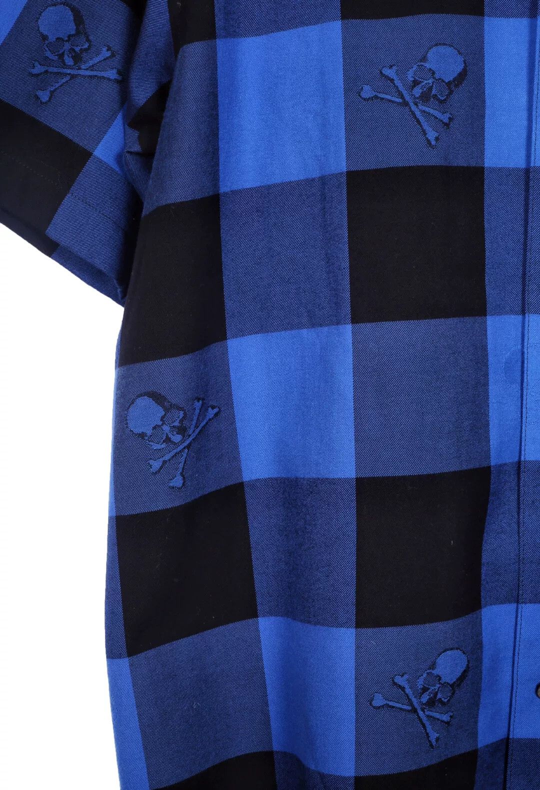 Mastermind Japan mastermind Japan 20SS Blue Black Check Shirt Size US S / EU 44-46 / 1 - 5 Thumbnail
