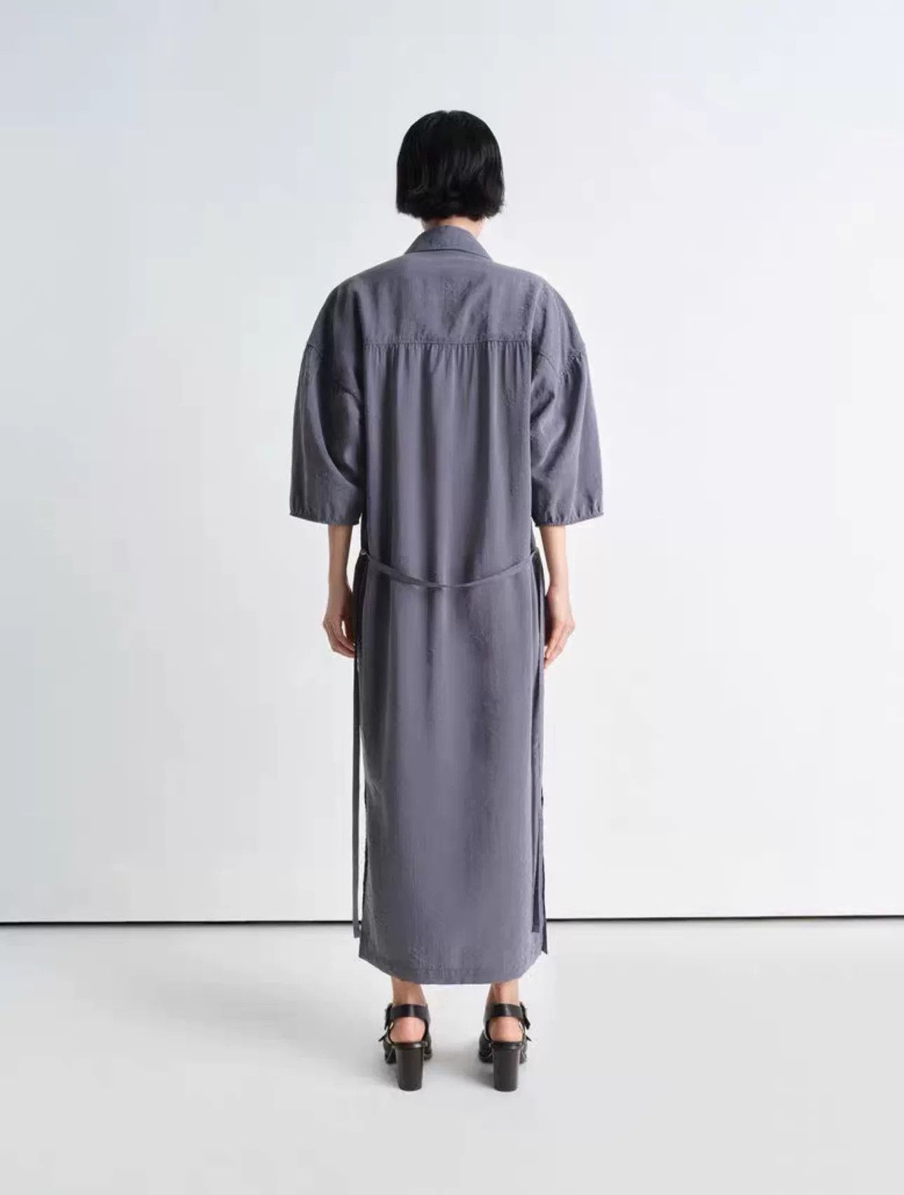 Lemaire Lemaire S/S 2025 Asymmetric Belt Shirt Dress Size S / US 4 / IT 40 - 3 Thumbnail