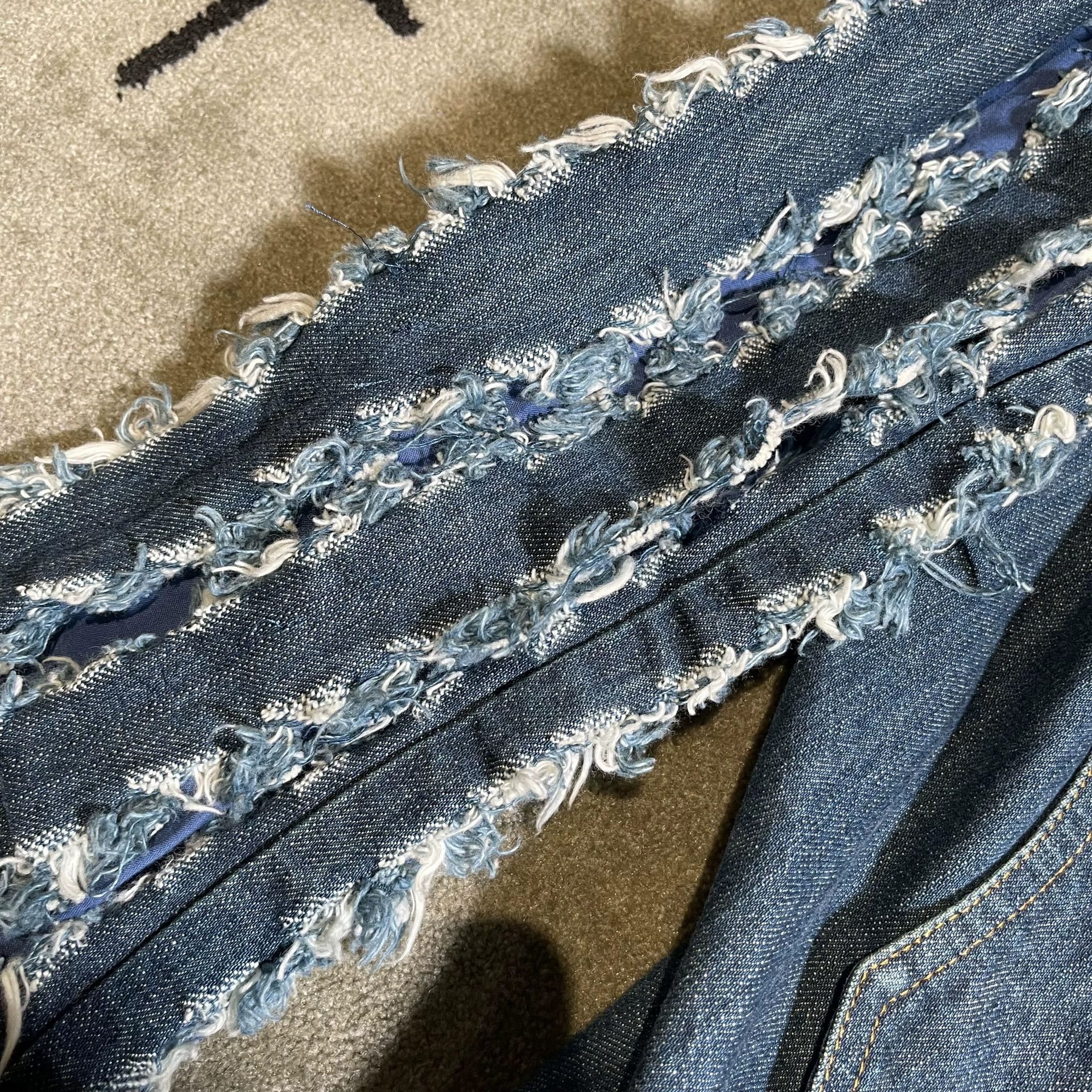 Vivienne Westwood Vivienne Westwood 91ss Distressed Denim Jacket Size US M / EU 48-50 / 2 - 3 Thumbnail