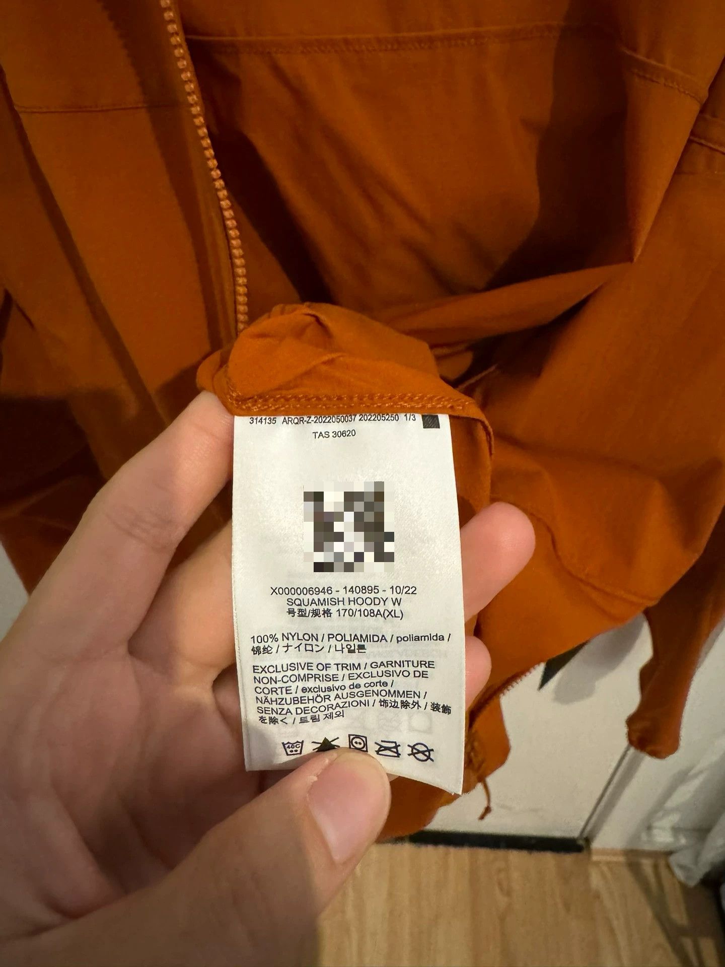 Arc'teryx Arc'teryx Squamish Hoody Women's Wind Jacket Size XL / US 12-14 / IT 48-50 - 6 Thumbnail