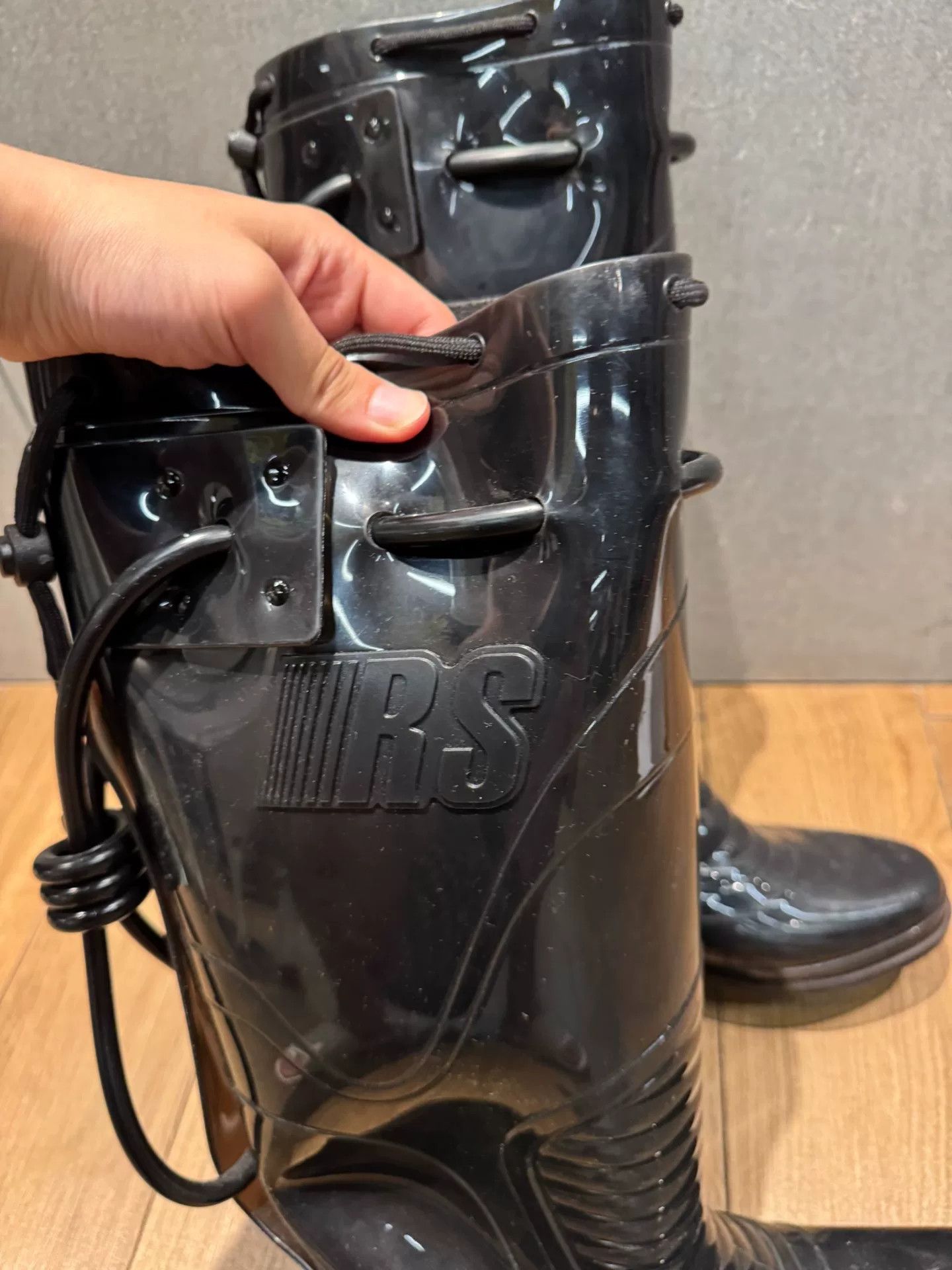 Raf Simons RAF SIMONS 2018ss RS Rain Boots Size US 10 / EU 43 - 9 Thumbnail