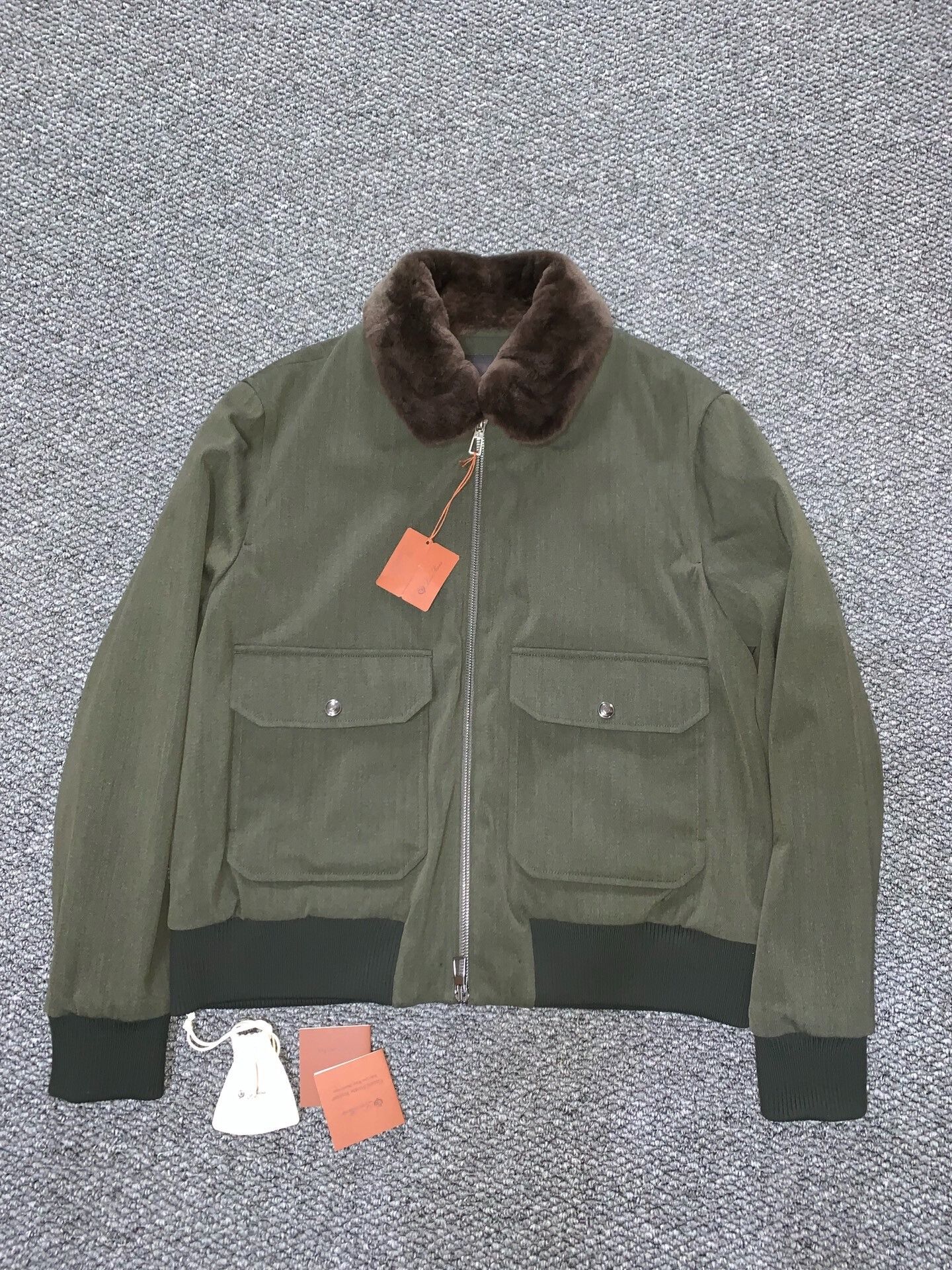 Loro Piana Loro Piana Ultra-Fine Wool Padded Jacket XL Size US XL / EU 56 / 4 - 2 Thumbnail