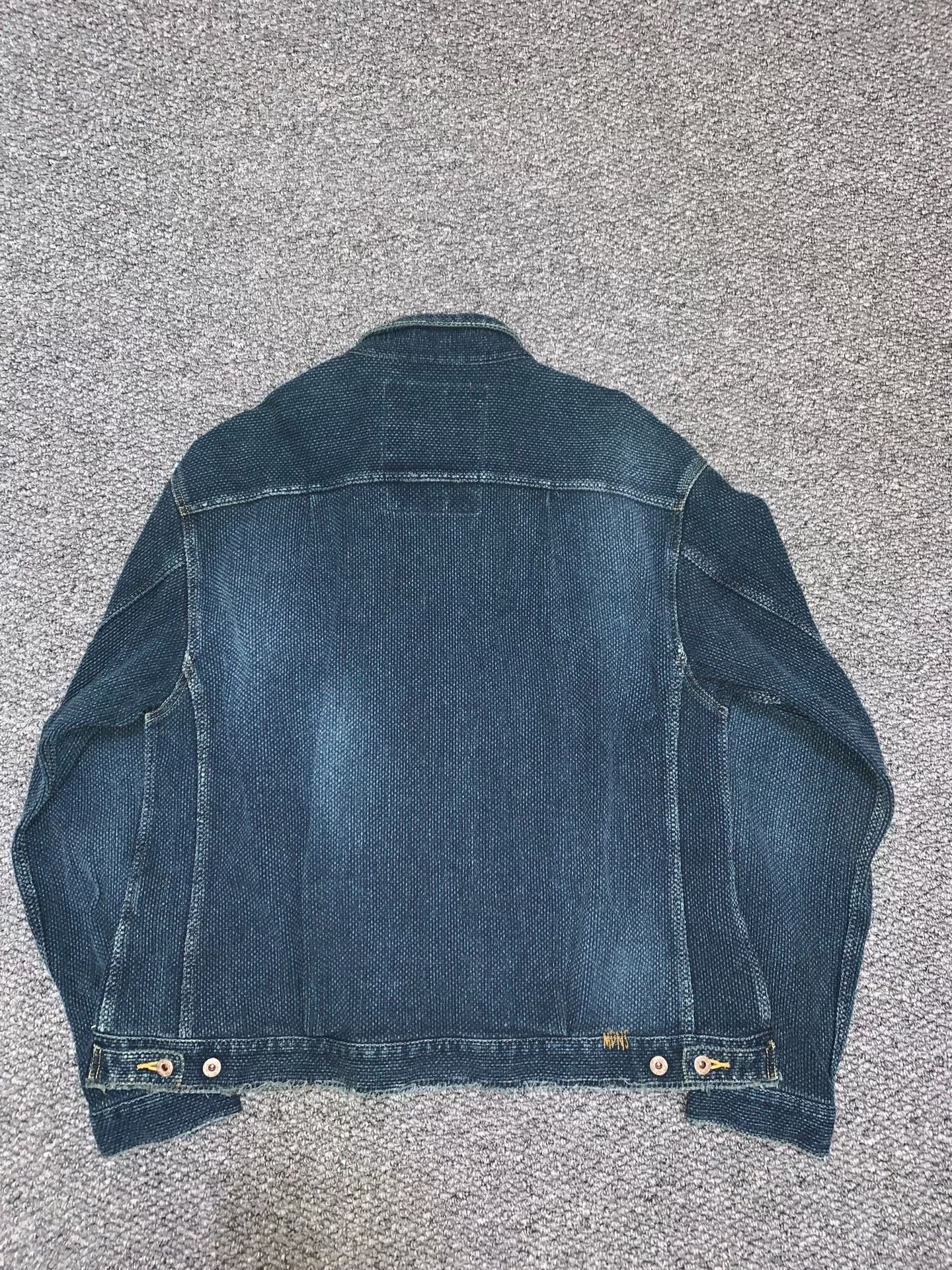 Madness MADNESS Sashiko Denim Jacket Size US M / EU 48-50 / 2 - 3 Thumbnail