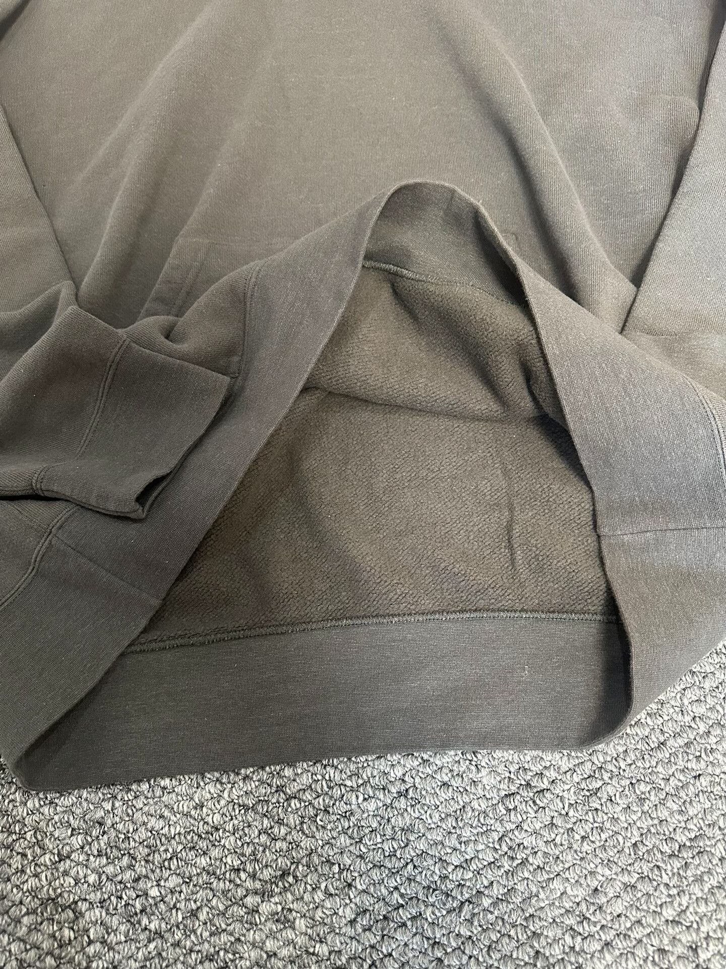 Visvim visvim Gray Short Loose Fit Hoodie Size US XXL / EU 58 / 5 - 2 Thumbnail