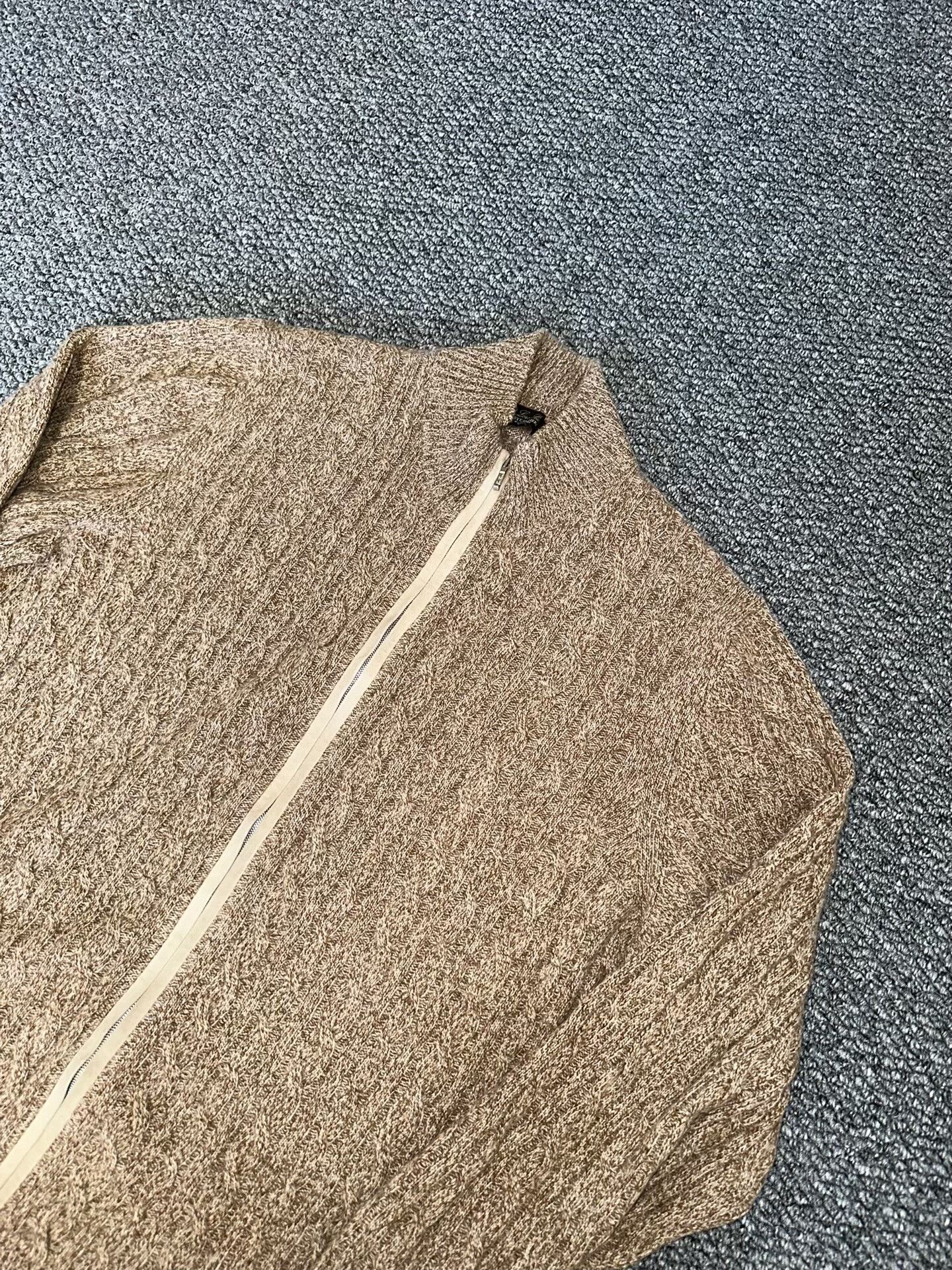 Loro Piana Loro Piana Baby Cashmere Zip Cardigan Size US L / EU 52-54 / 3 - 2 Thumbnail
