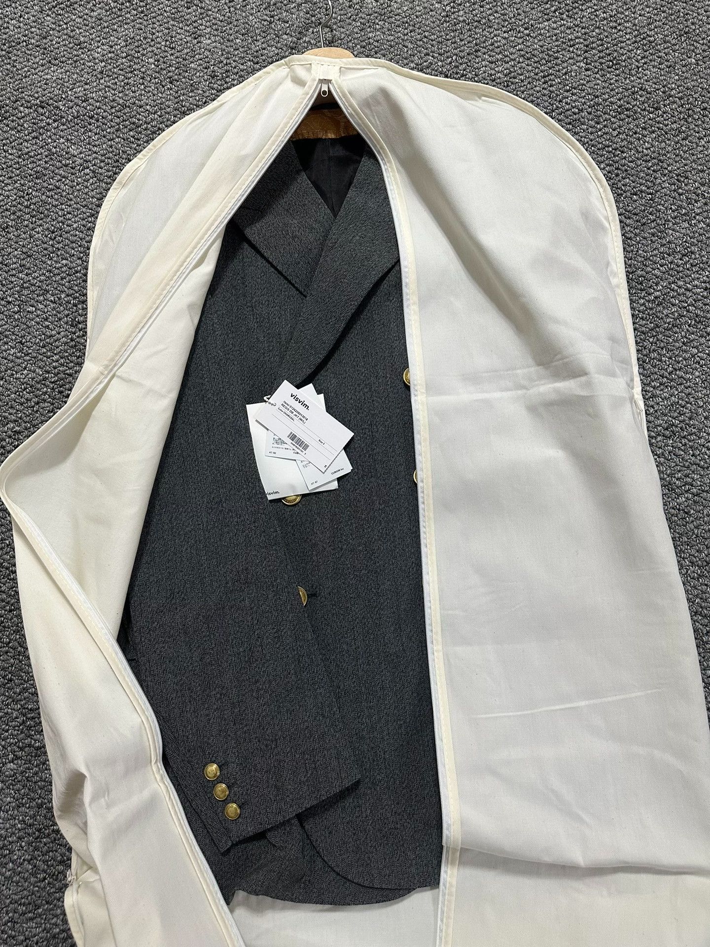 Visvim VISVIM 24AW Gray Double-Breasted Suit Size US L / EU 52-54 / 3 - 6 Thumbnail