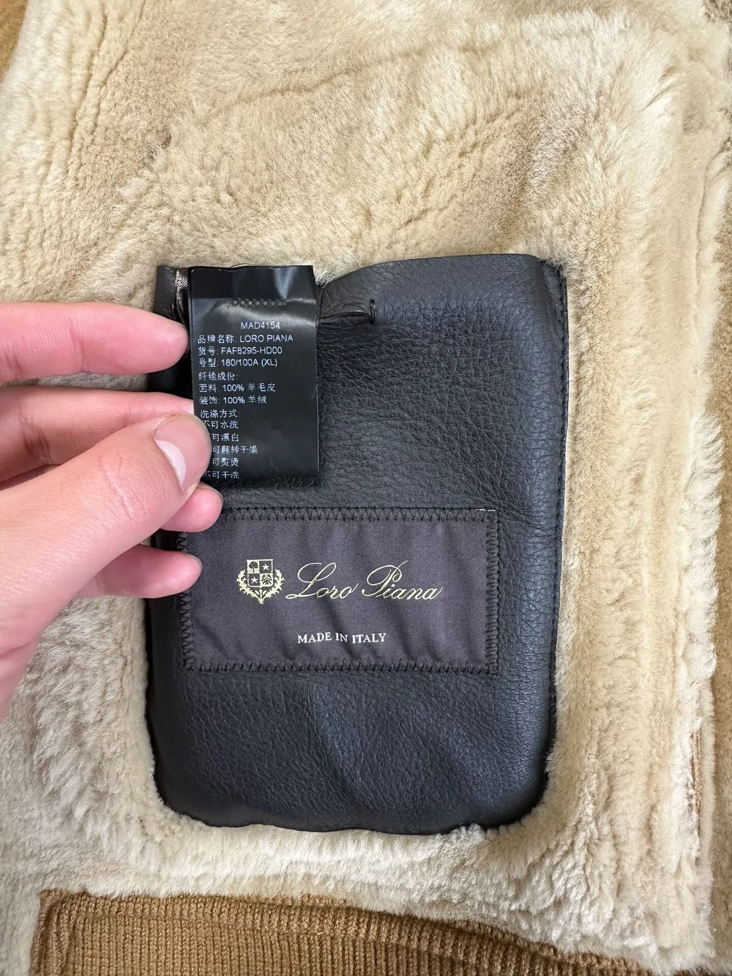 Loro Piana Loro Piana Fur-Leather Jacket XL Size US XL / EU 56 / 4 - 4 Thumbnail