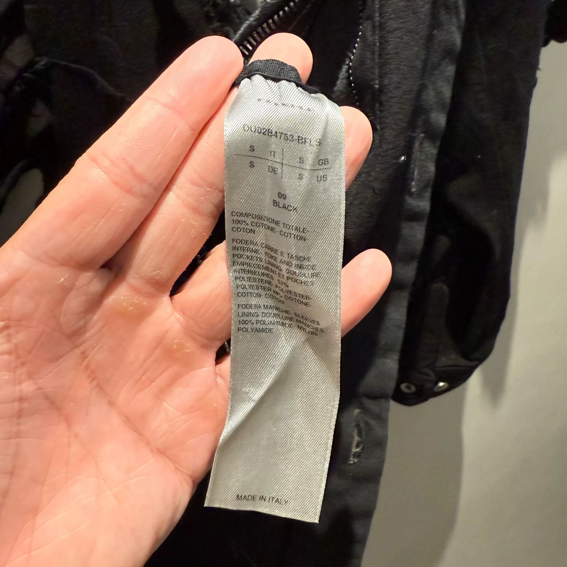 Rick Owens Drkshdw Rick Owens Waxed Distressed Jacket Size US M / EU 48-50 / 2 - 7 Thumbnail