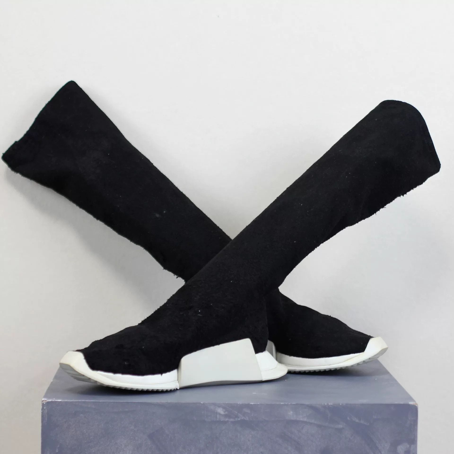 Rick Owens Rick Owens x adidas Suede Tank Boot Size US 8 / EU 41 - 4 Thumbnail