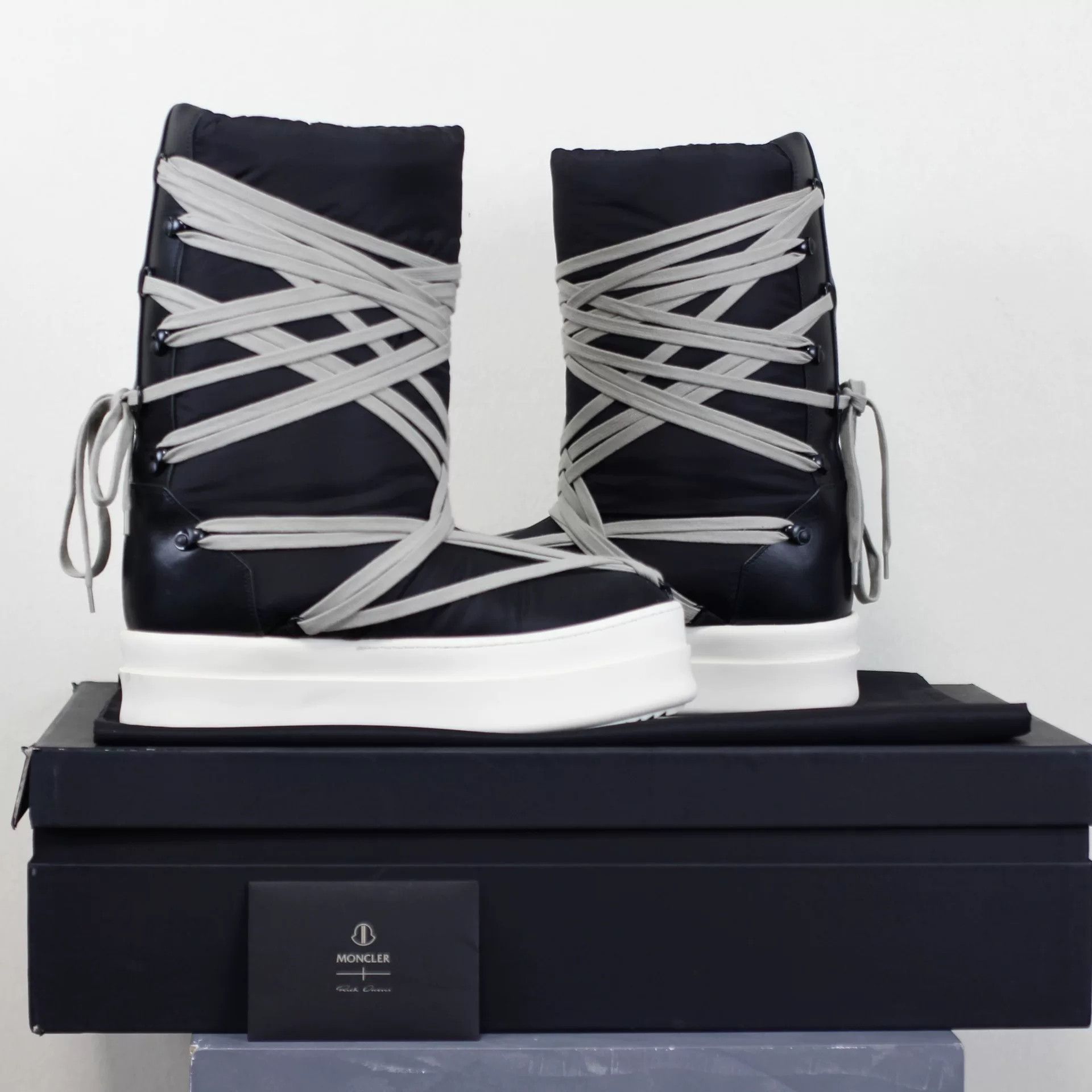 Moncler Genius Rick Owens x Moncler Snow Boots Size US 9 / EU 42 - 4 Thumbnail