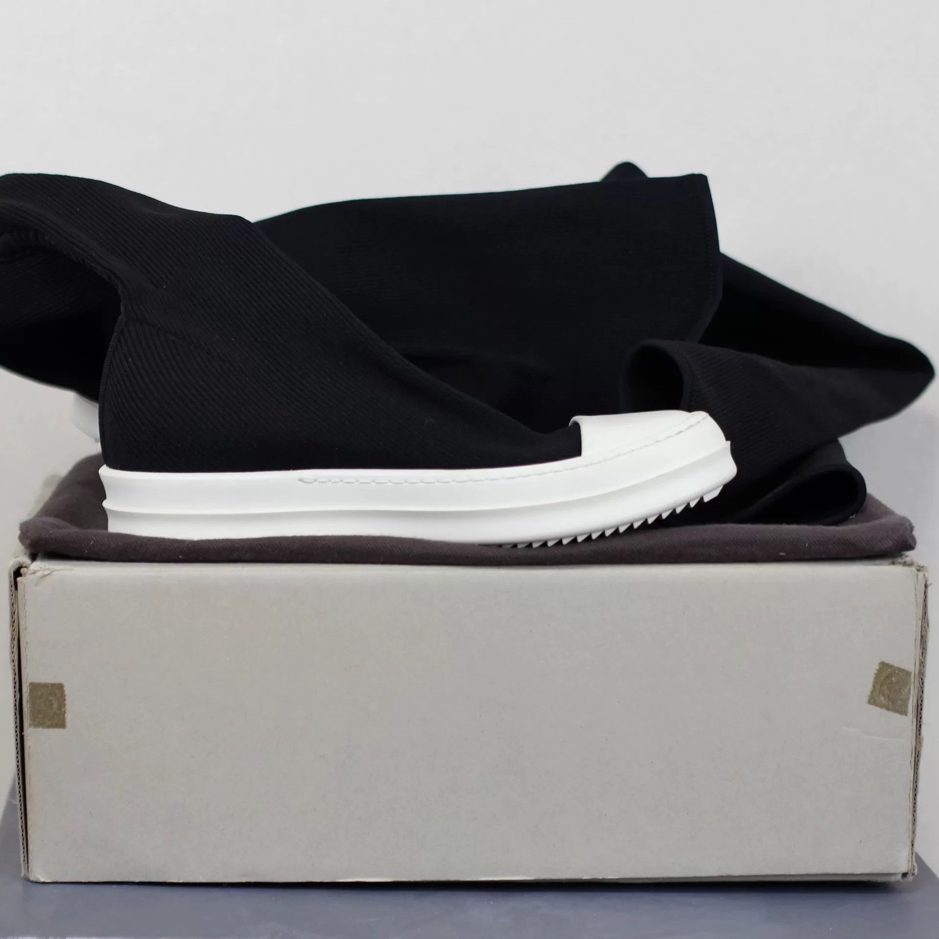 Rick Owens Drkshdw Rick Owens DRKSHDW Cotton Knee Boots Size US 6 / IT 36 - 4 Thumbnail