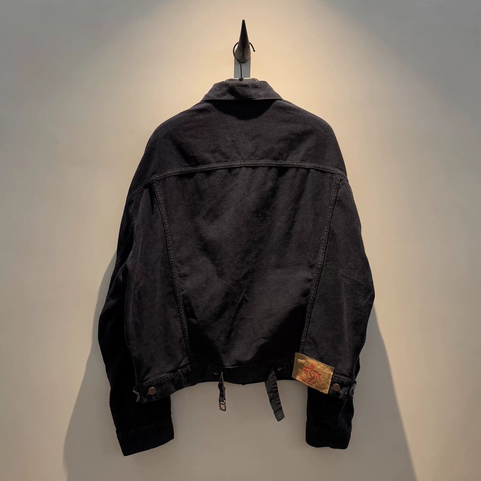 Prada Prada Corduroy Triangle Logo Coat Size US M / EU 48-50 / 2 - 6 Thumbnail