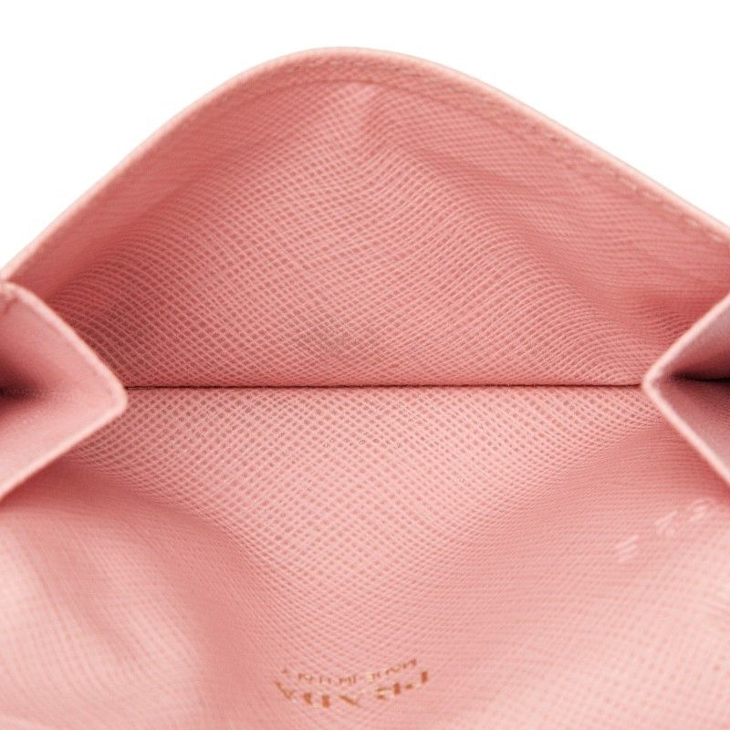 Prada Prada Saffiano Leather Card Case Leather Card Case DUTY FREE for USA