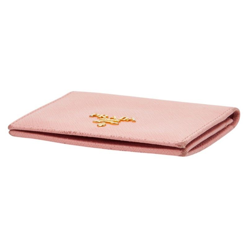 Prada Prada Saffiano Leather Card Case Leather Card Case DUTY FREE for USA