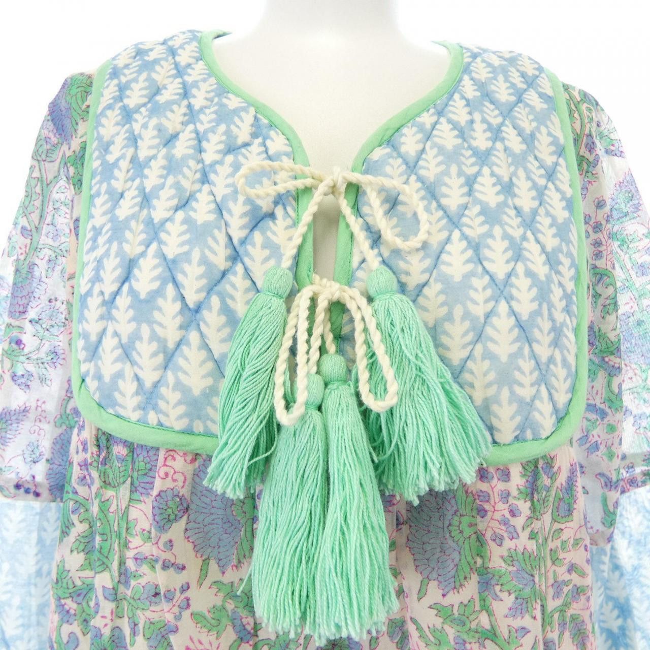 Other Other SZ Blockprints Dress Textile Dresses DUTY FREE for USA Size ONE SIZE - 5 Thumbnail